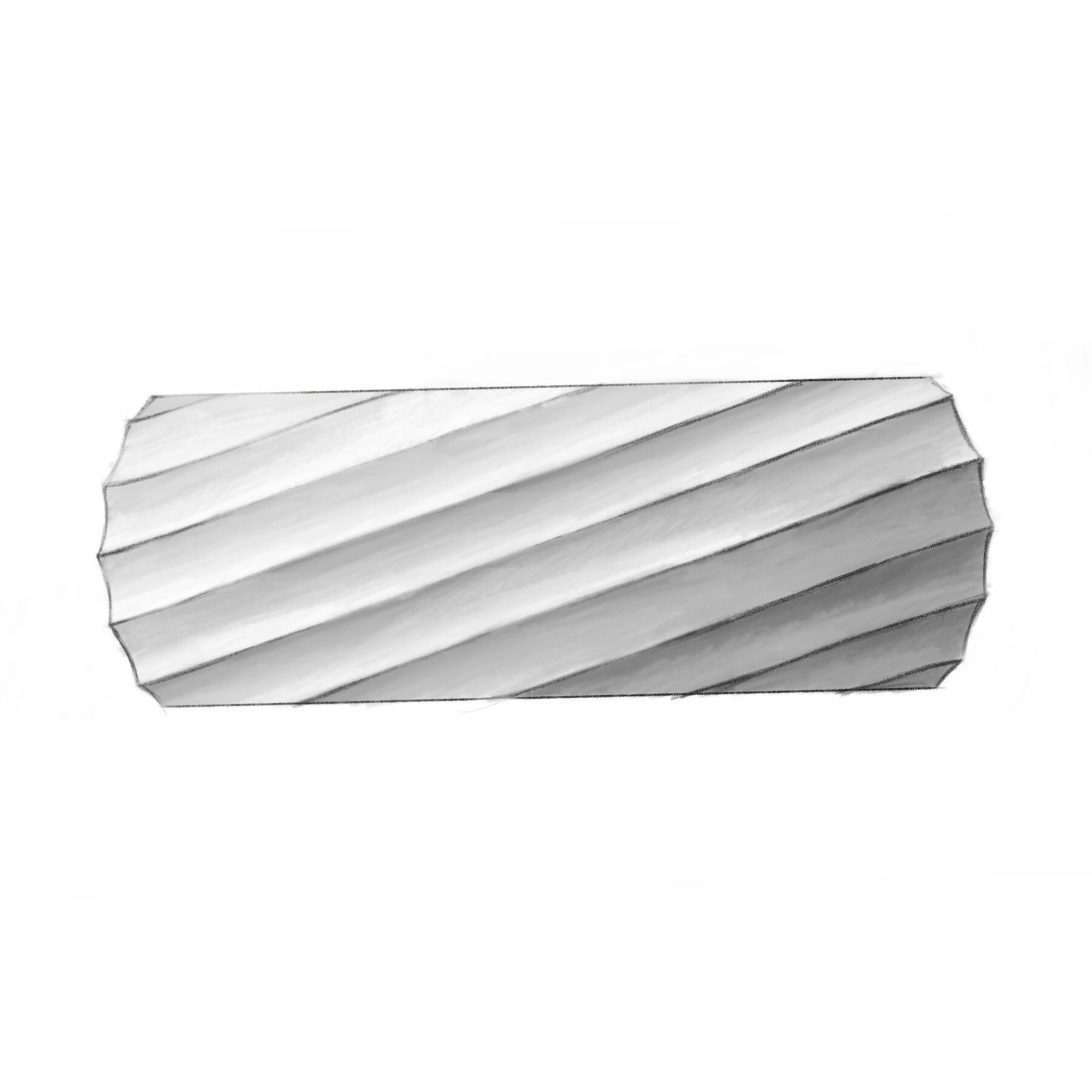 Cable Edge Cuff Bracelet in Recycled Sterling Silver