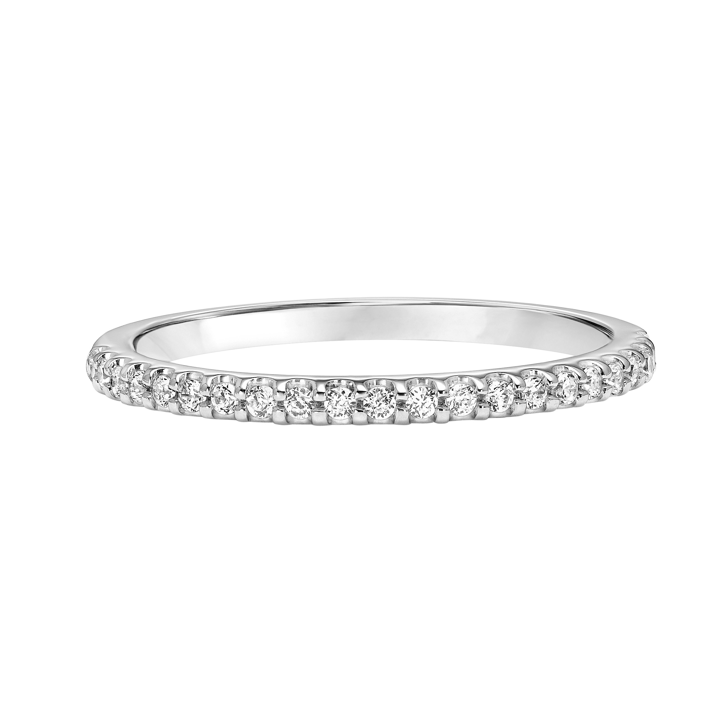 Contemporary Diamond Wedding Band