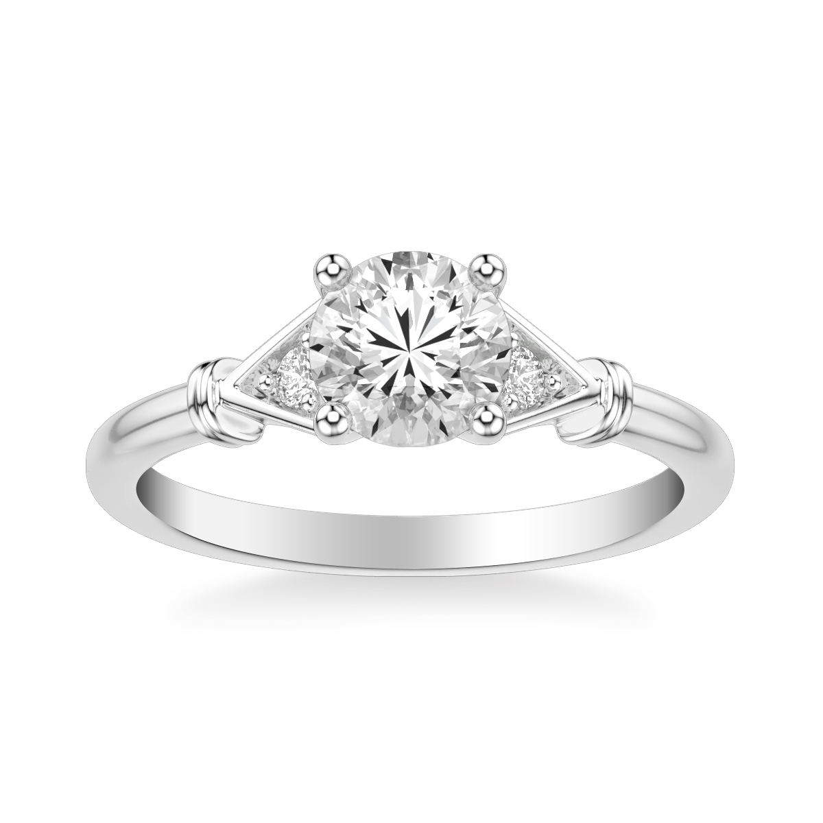 Contemporary Engagement Ring