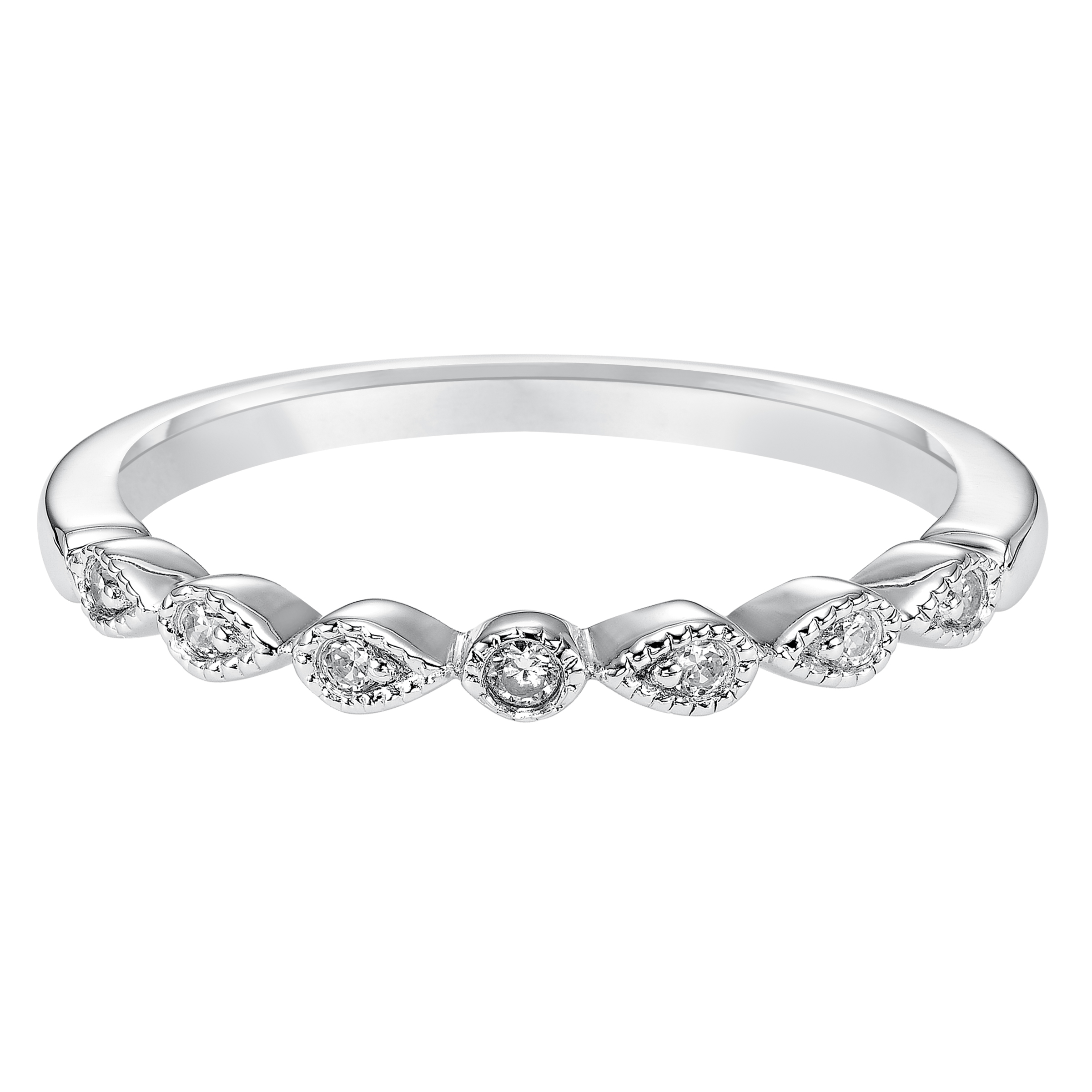 Vintage Milgrain Engagement Ring