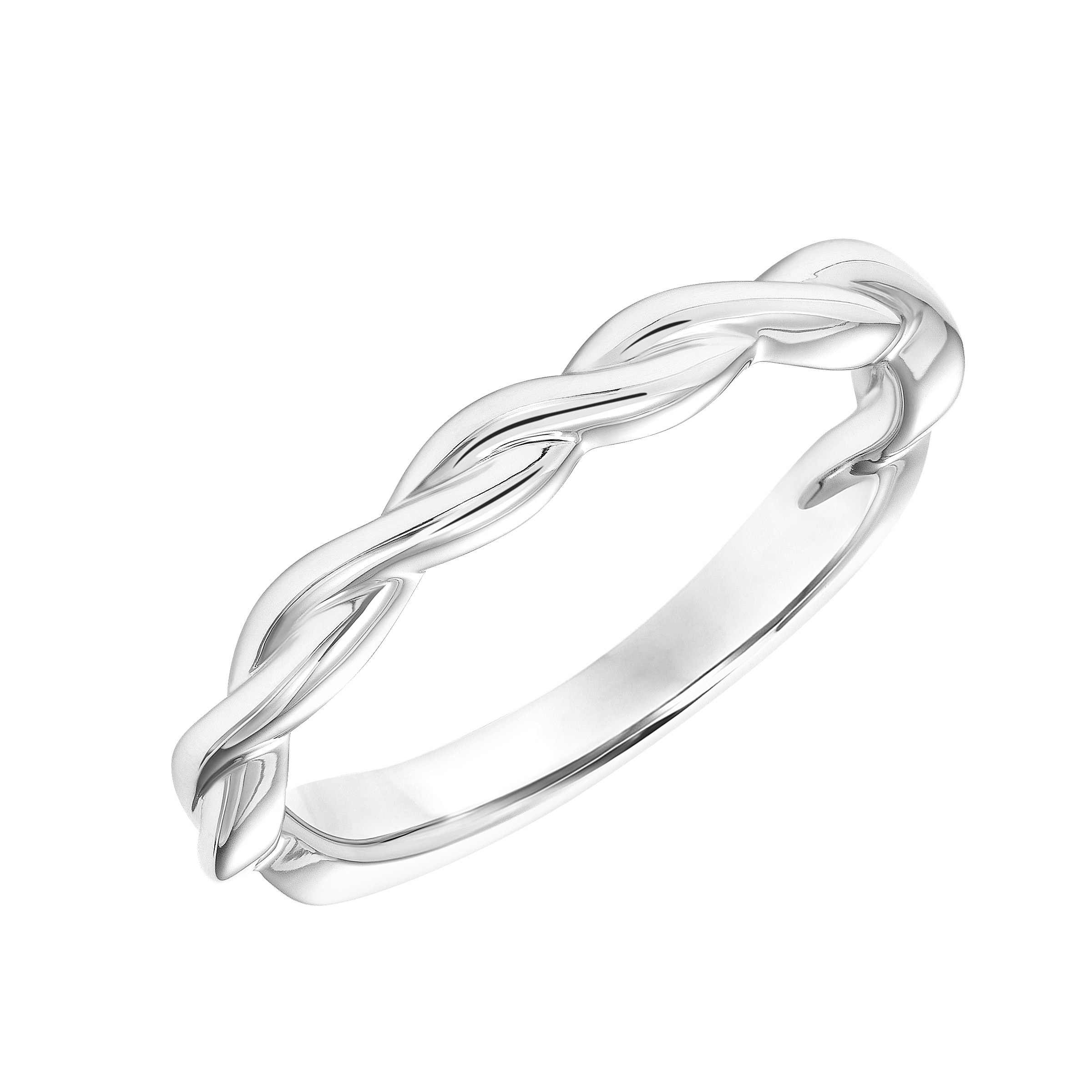 Twisted Polished Wedding Band to Match 31-11045