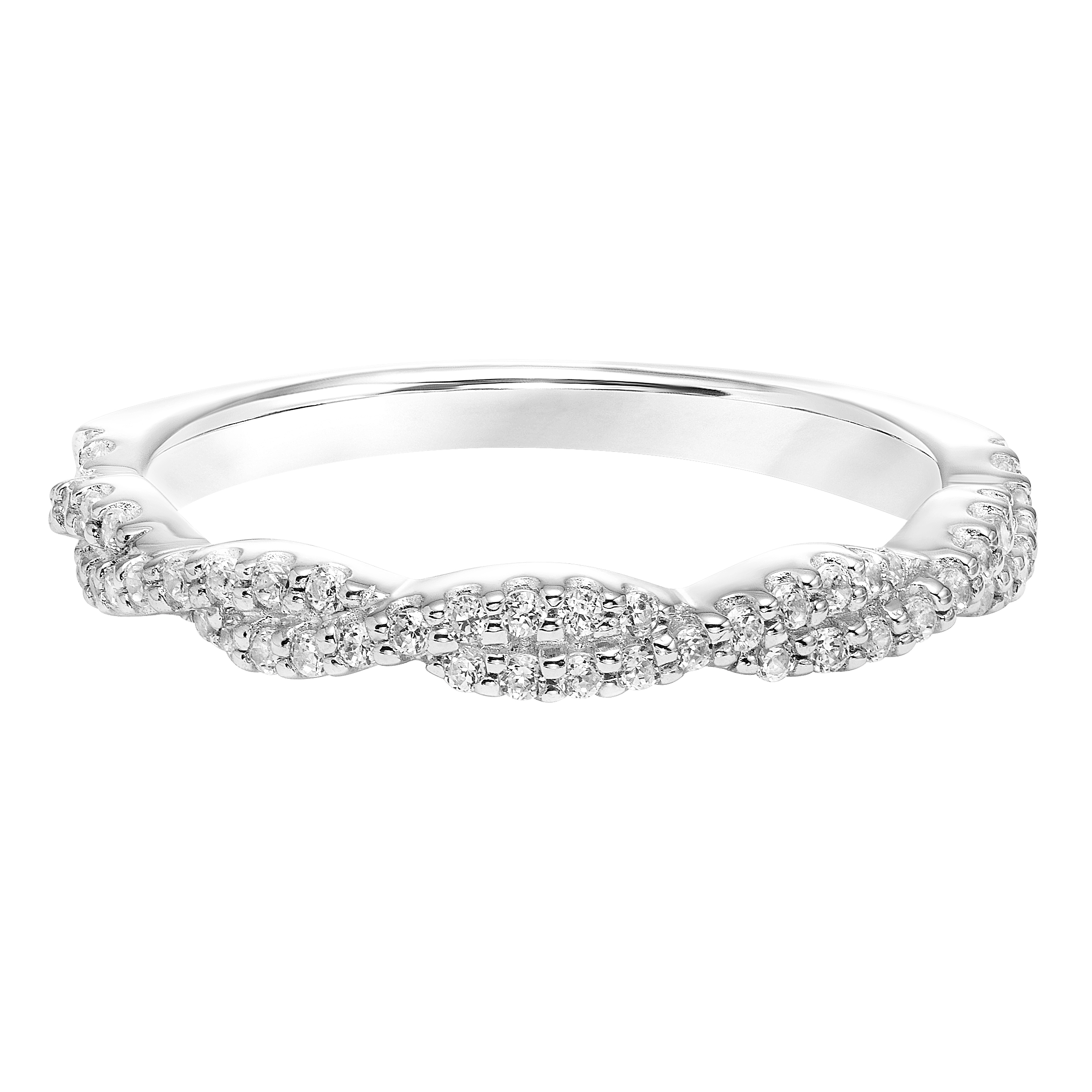 Twisted Diamond Wedding Band to Match 31-11048
