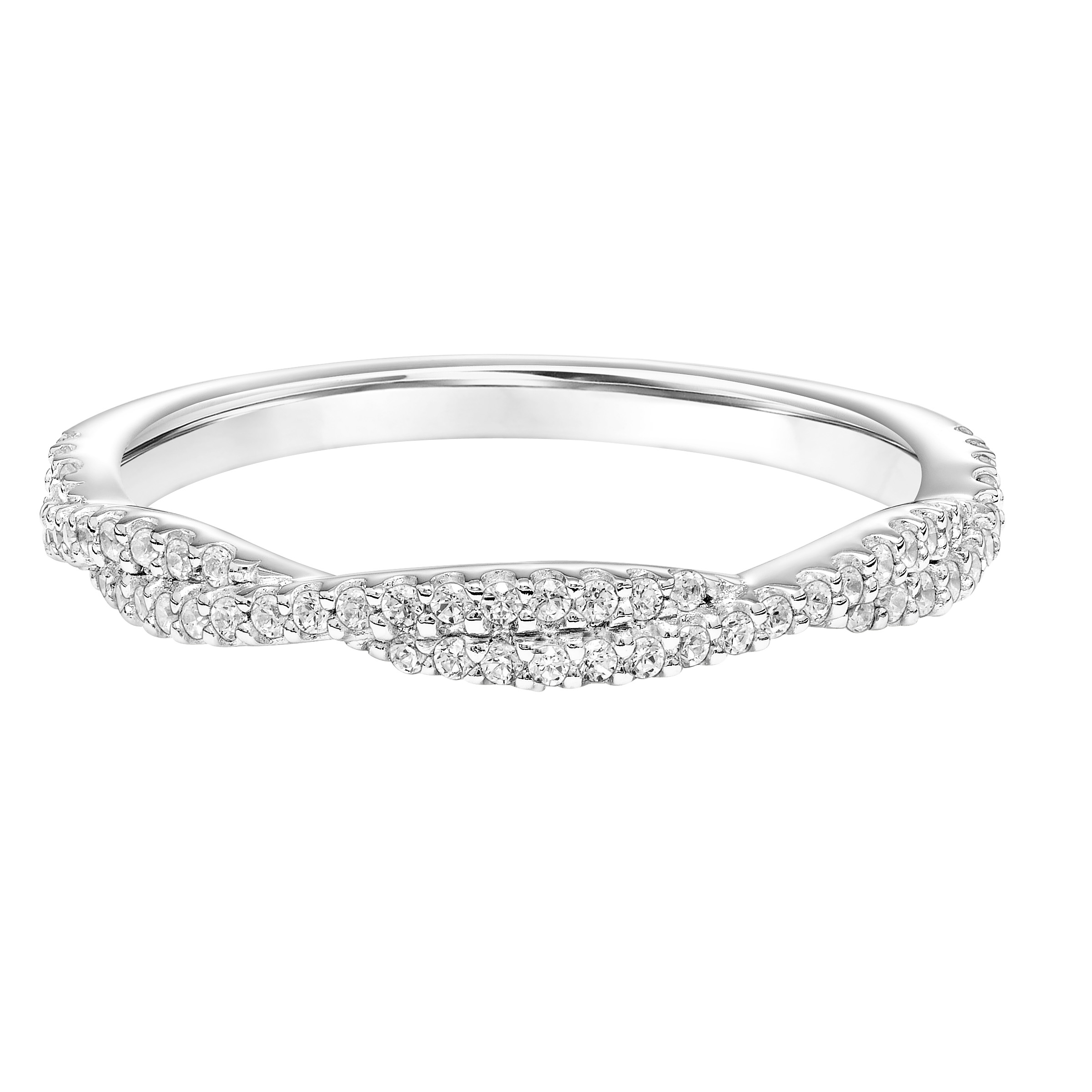 Twisted Diamond Wedding Band to Match 31-11089