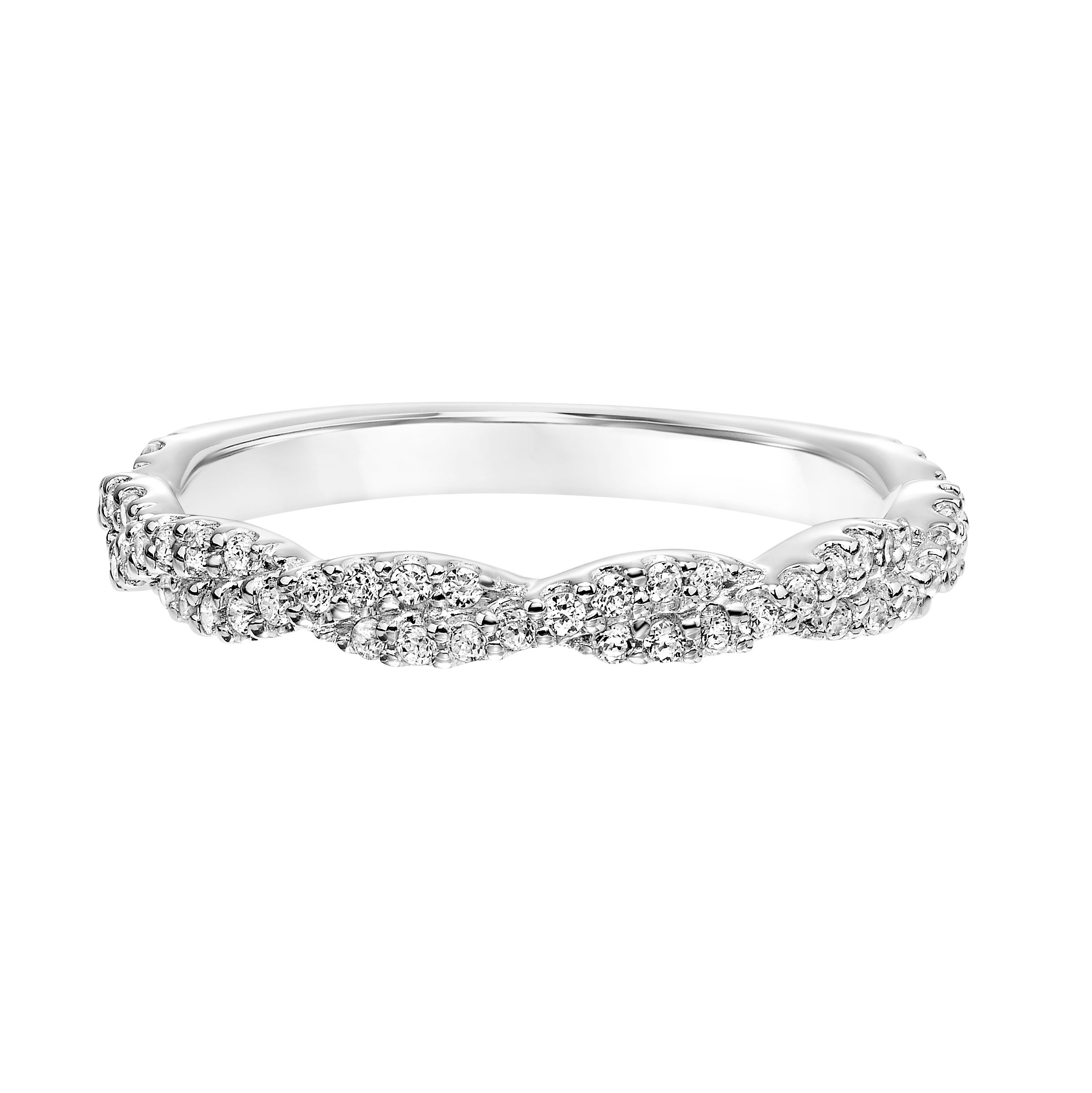 Twisted Diamond Wedding Band to Match 31-11090