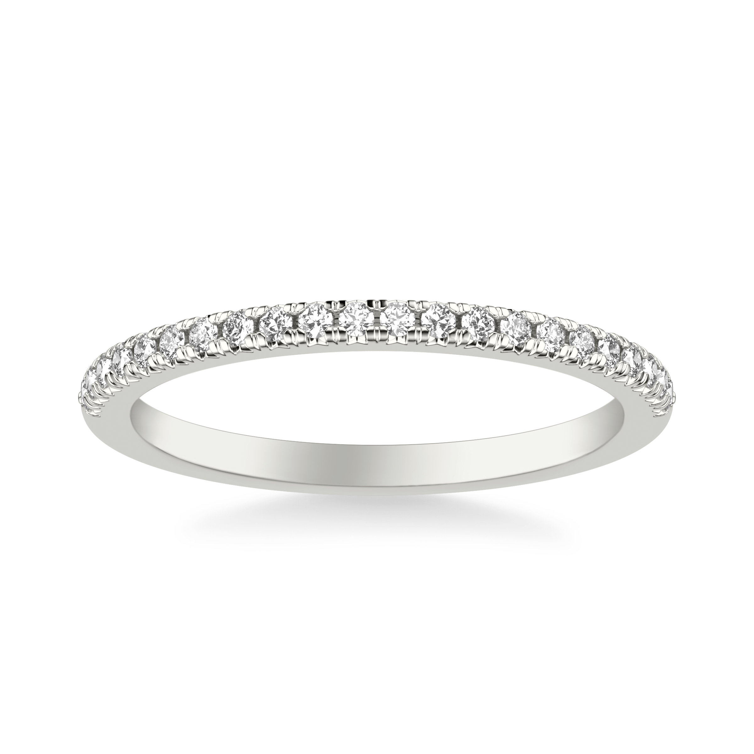 Classic Diamond  Wedding Band