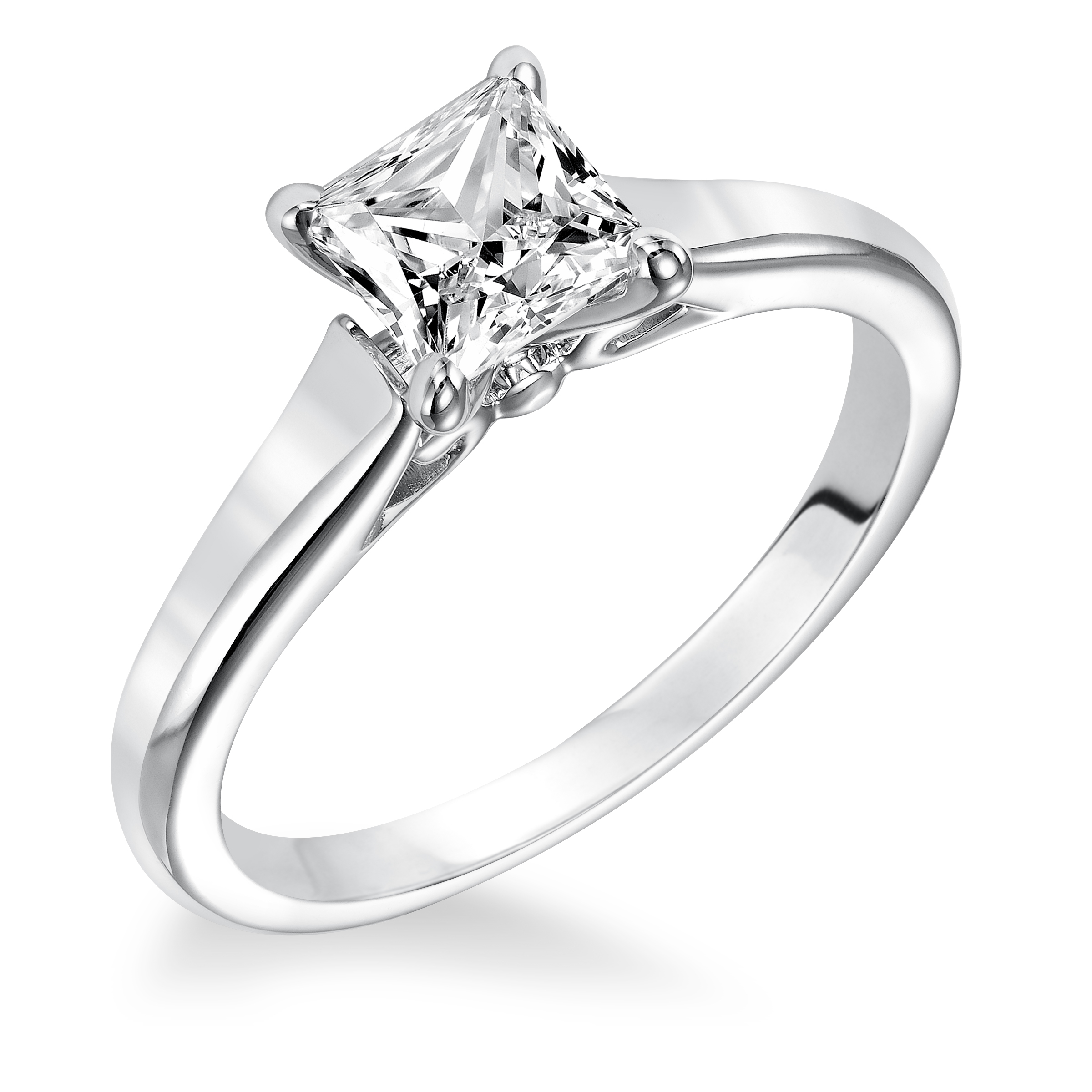 Diamond Solitaire Engagement Ring