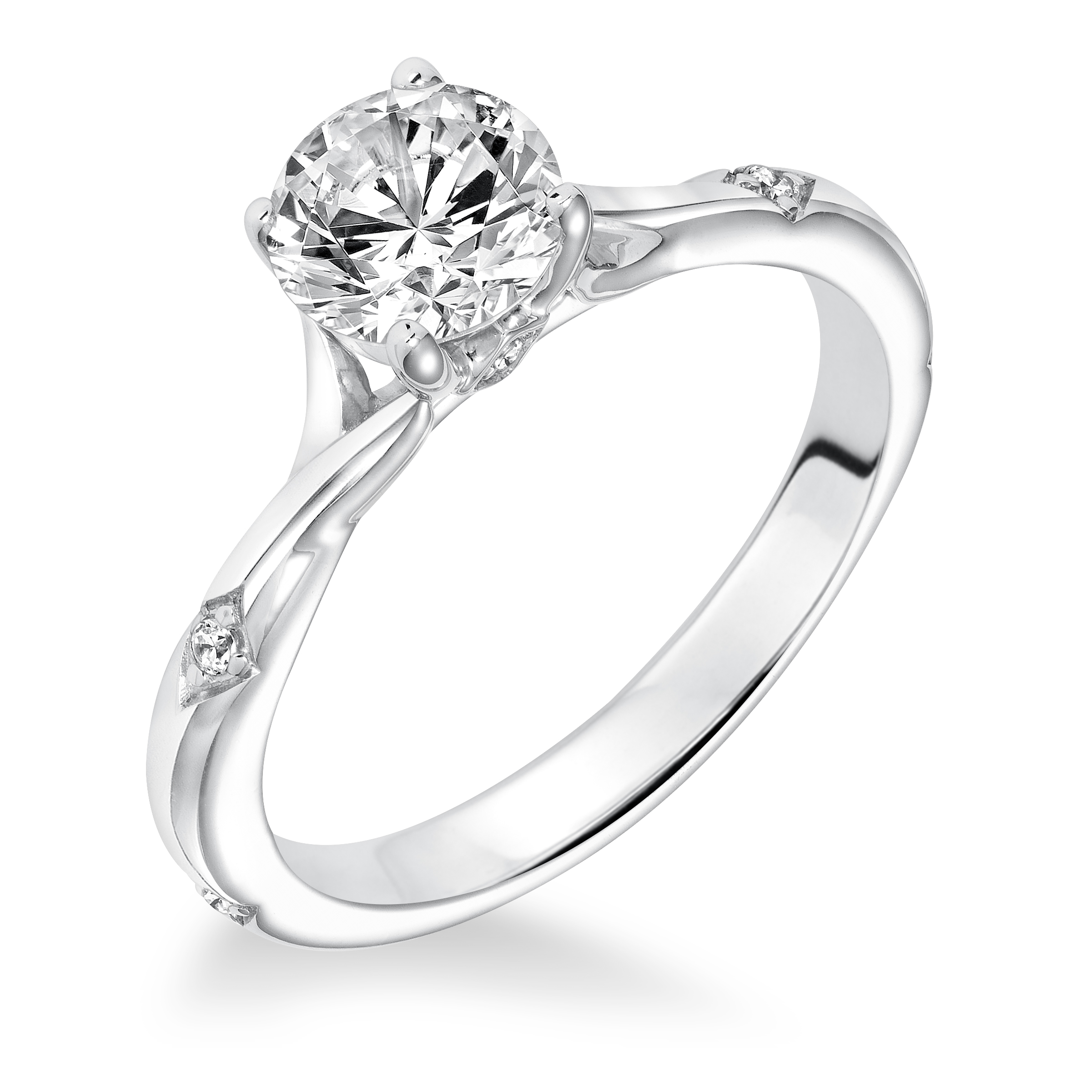 Prong Set Engagement Ring