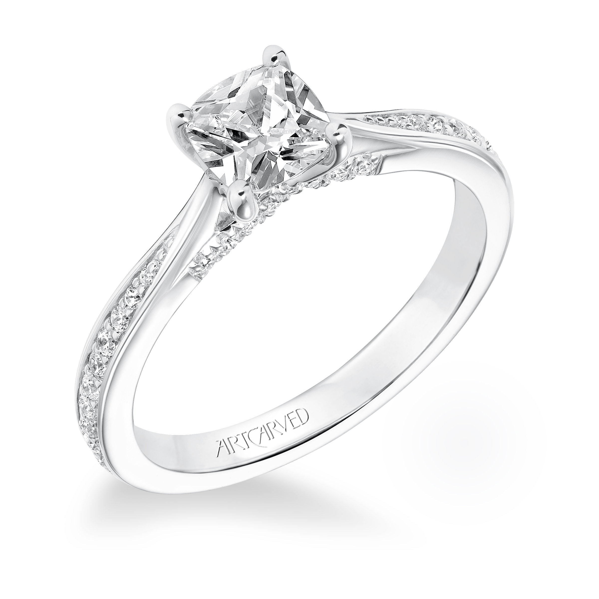 Classic Diamond Prong Set Enagement Ring