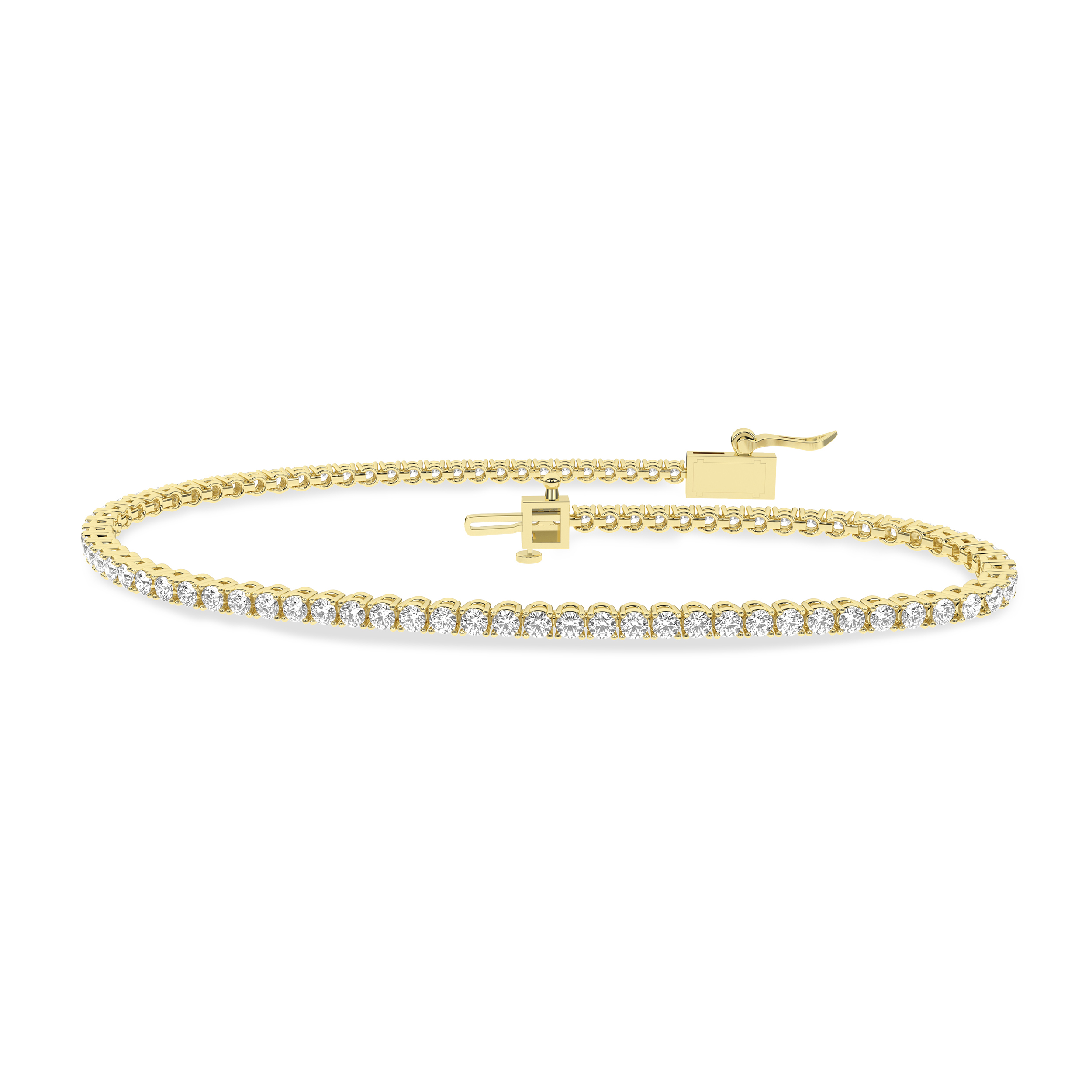Lab Grown Tennis Bracelet/2Ctw