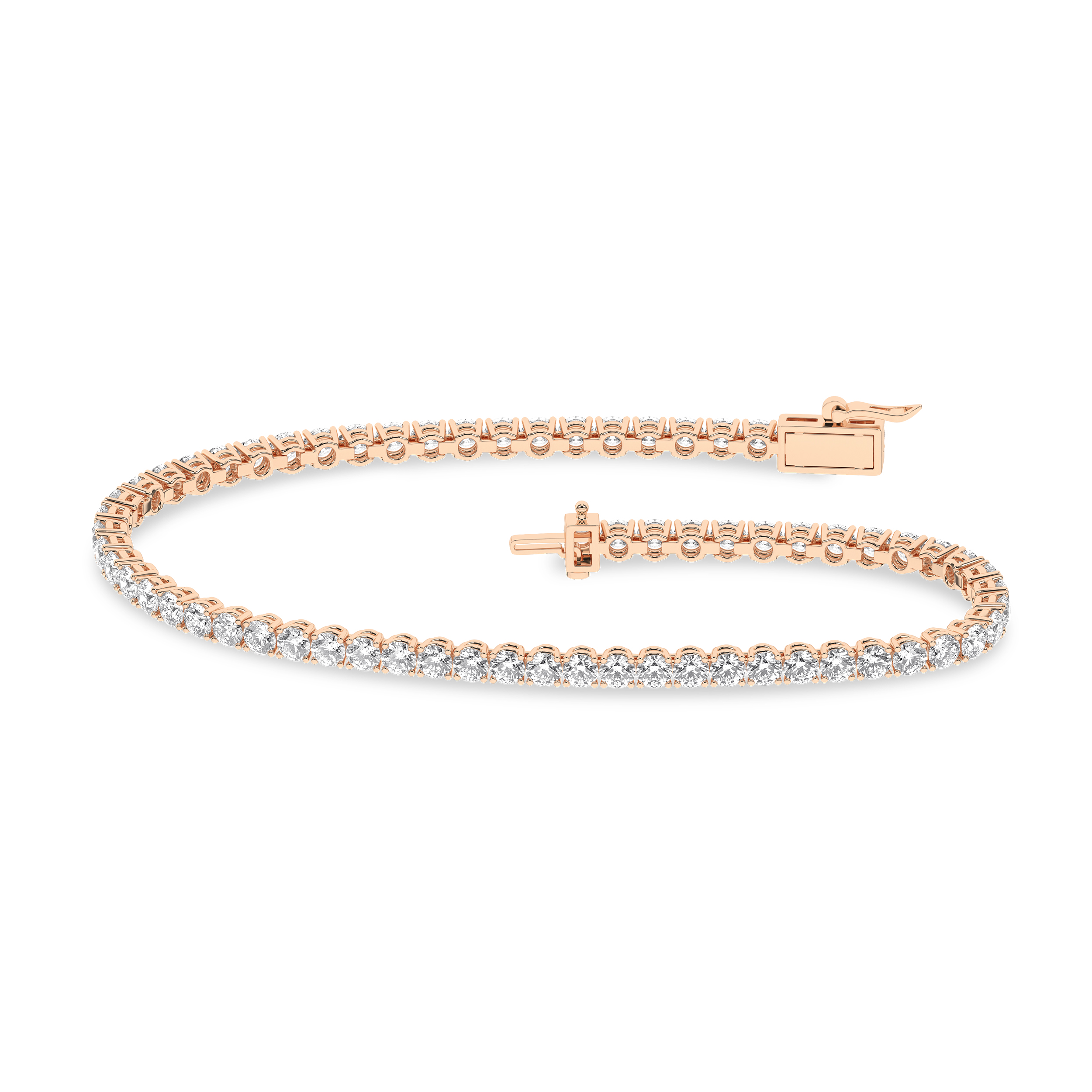 Lab Grown Tennis Bracelet/5Ctw