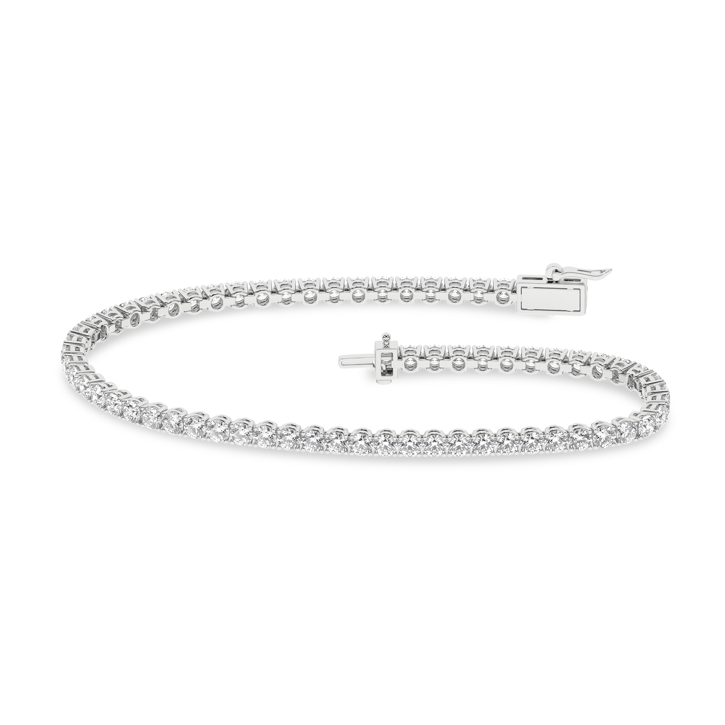 Lab Grown Tennis Bracelet/5Ctw