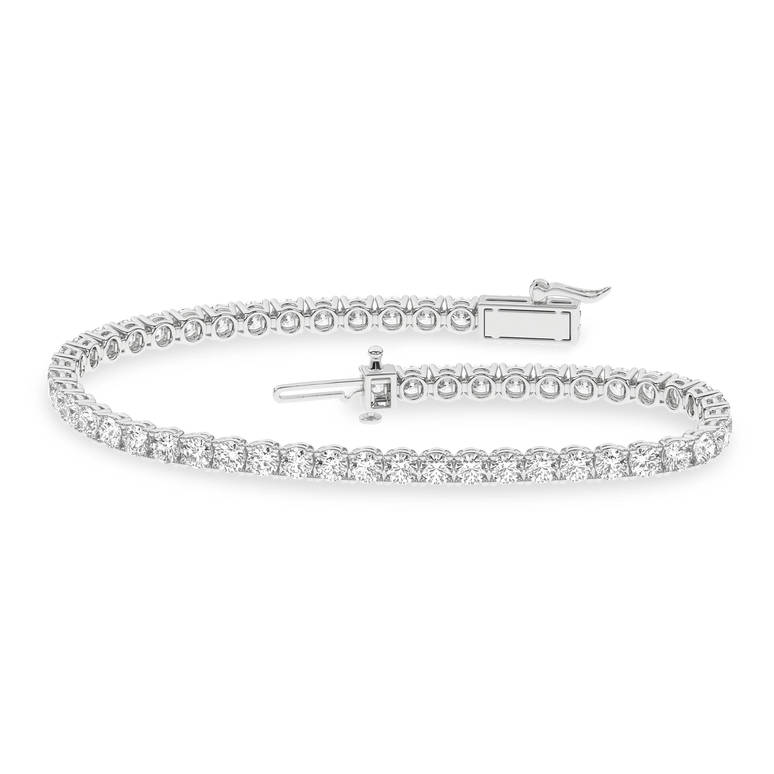 Lab Grown Tennis Bracelet/7Ctw