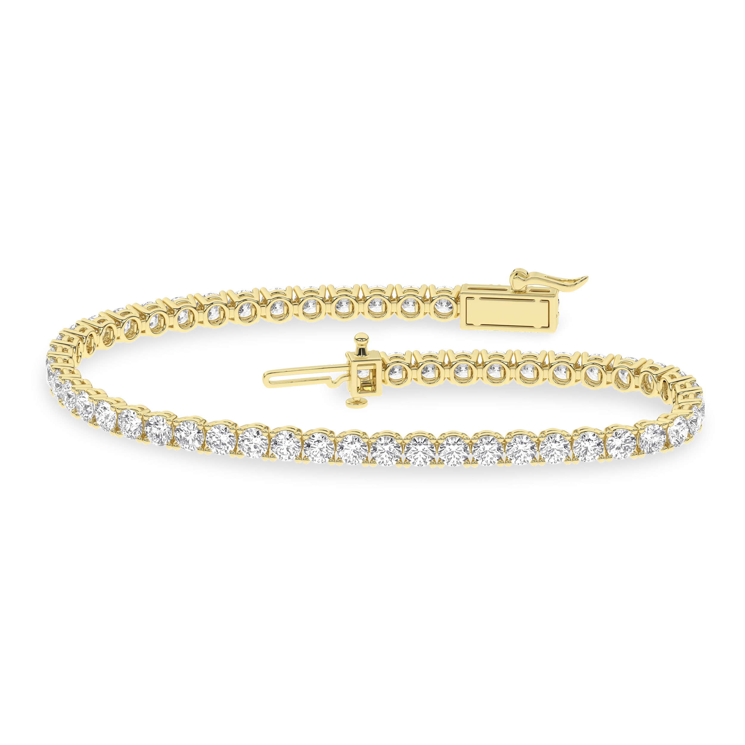 Lab Grown Tennis Bracelet/7Ctw