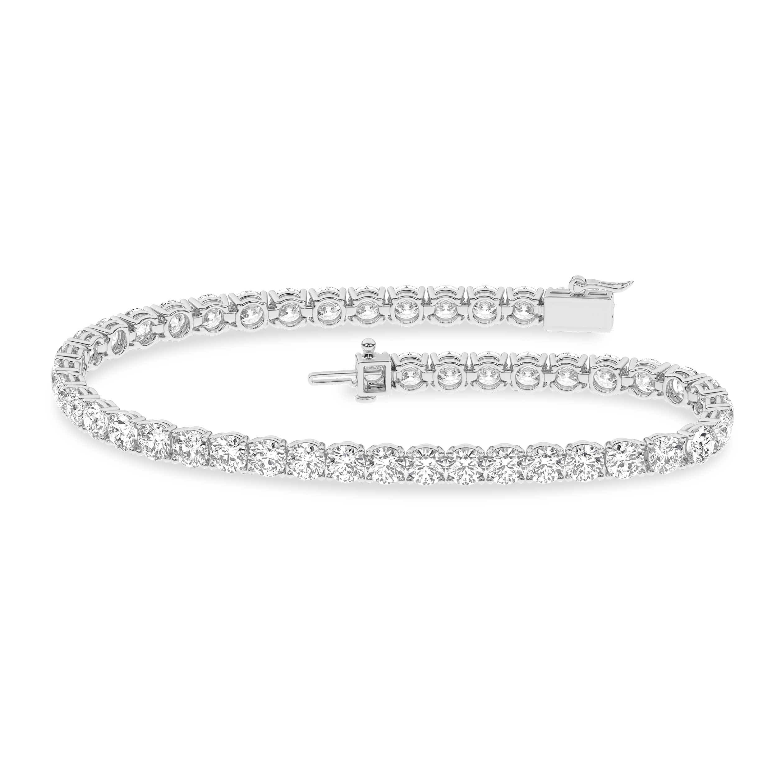 Lab Grown Tennis Bracelet/10Ctw