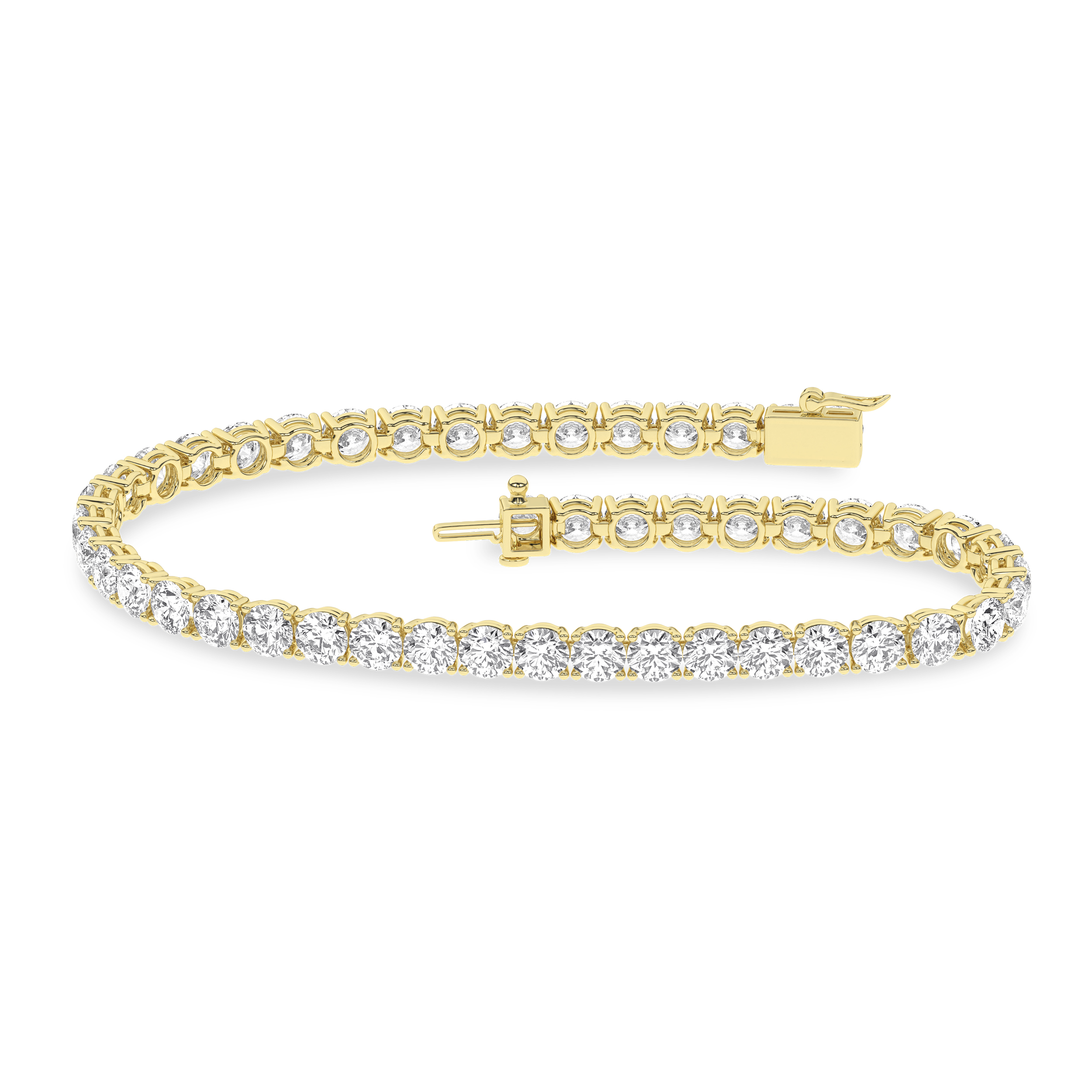 Lab Grown Tennis Bracelet/10Ctw
