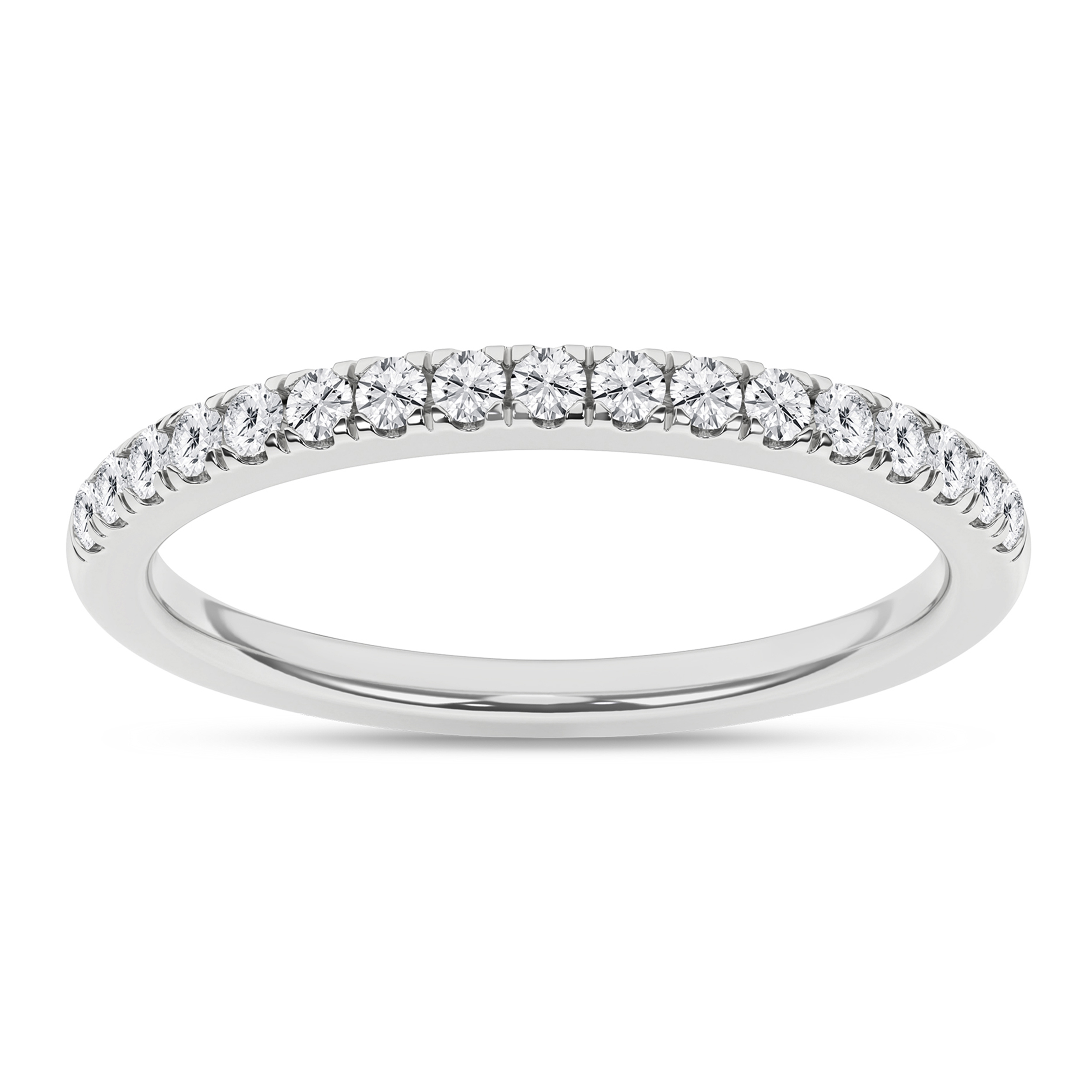 Lab Grown Straight Wedding Band/0.25Ctw
