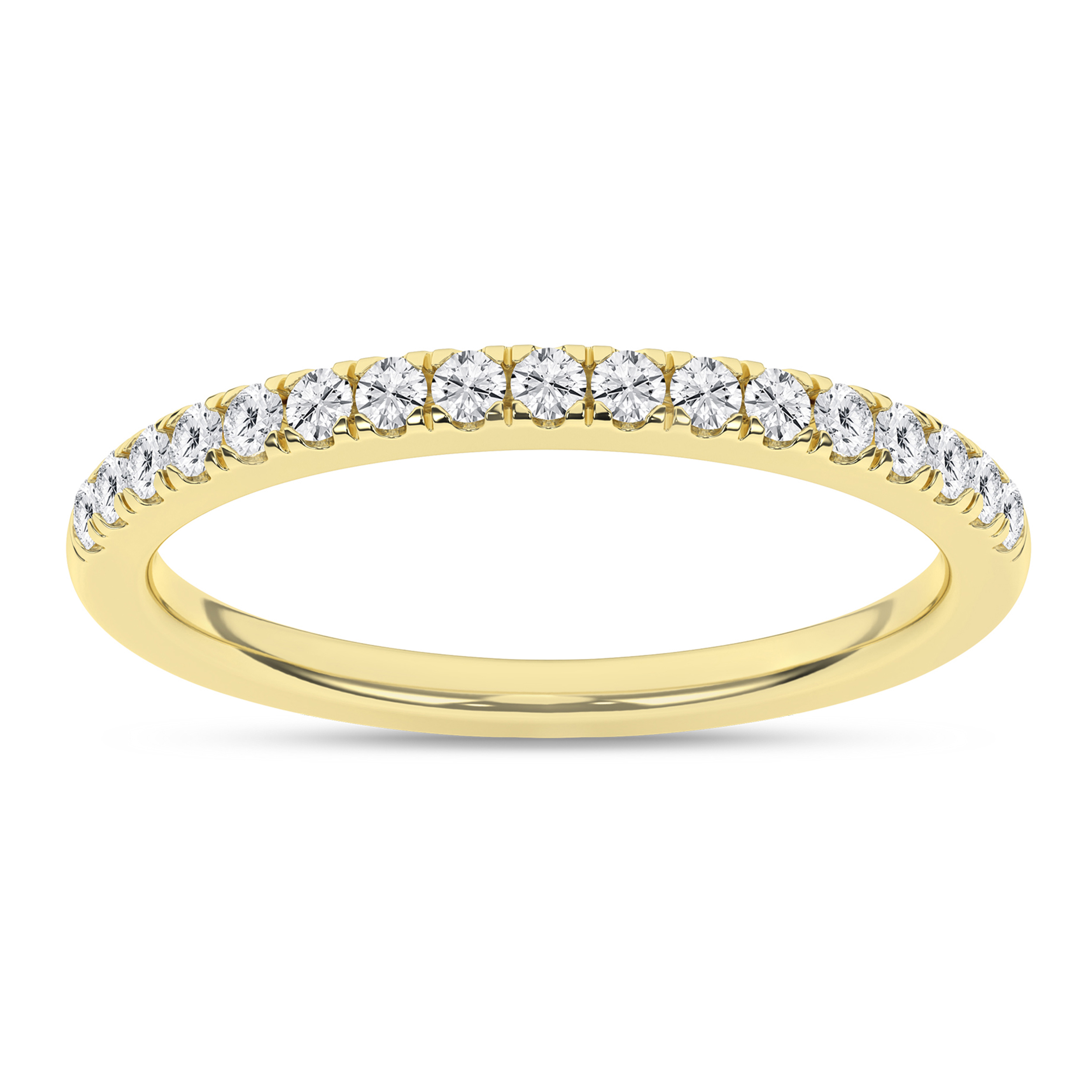 Lab Grown Straight Wedding Band/0.25Ctw