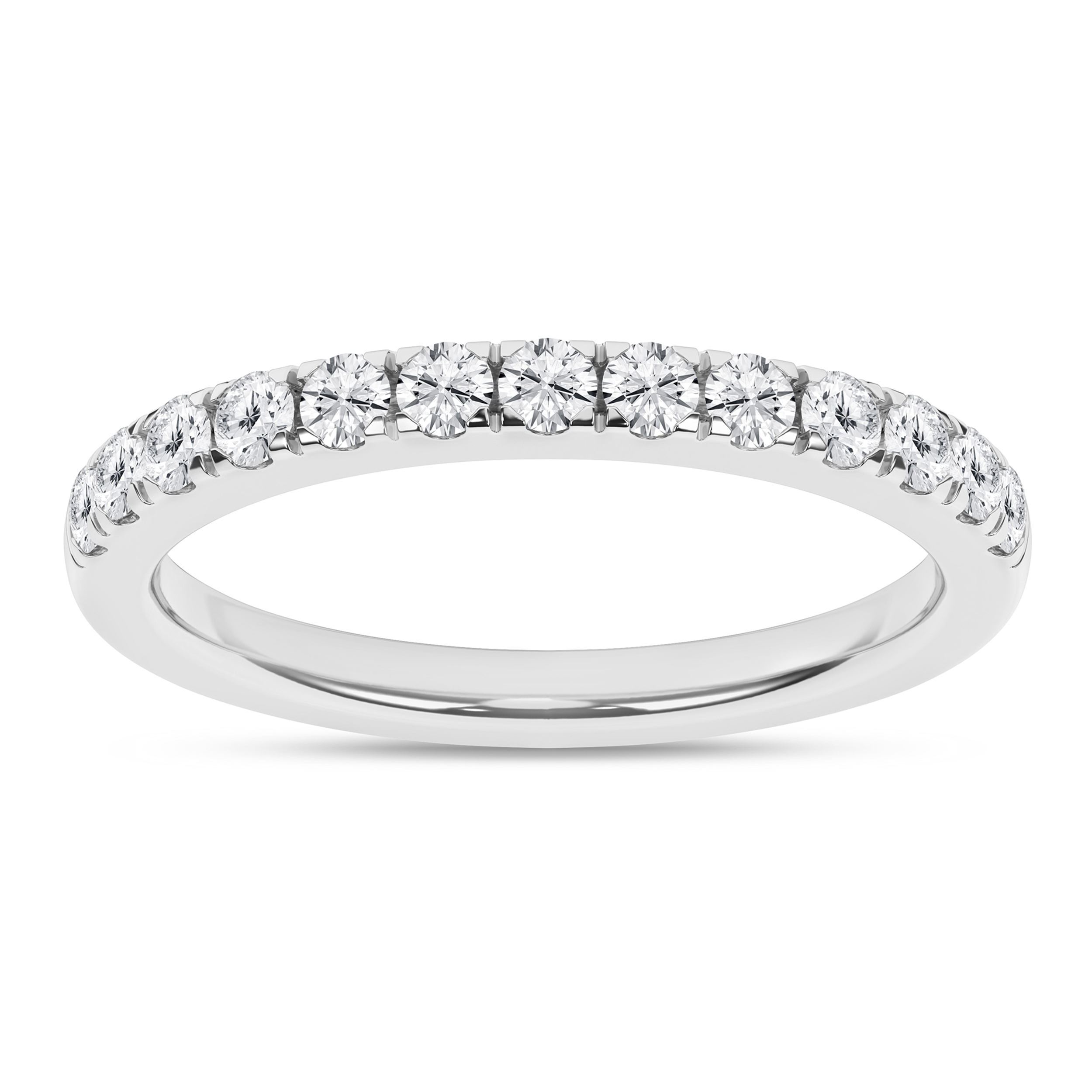 Lab Grown Straight Wedding Band/0.5Ctw
