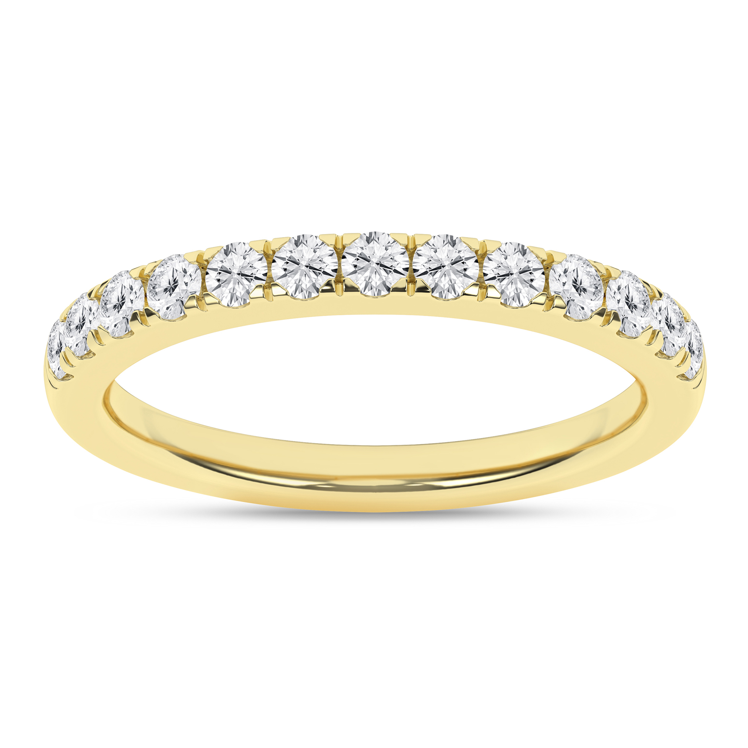 Lab Grown Straight Wedding Band/0.5Ctw