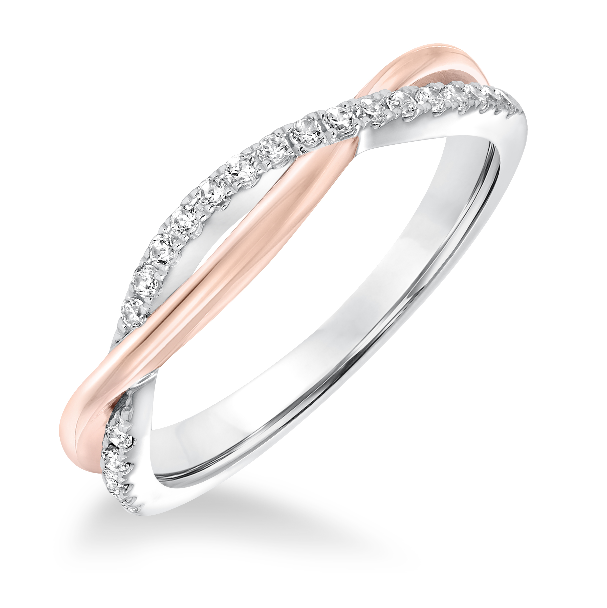 Diamond Split Shank Wedding Band to Match 31-10021