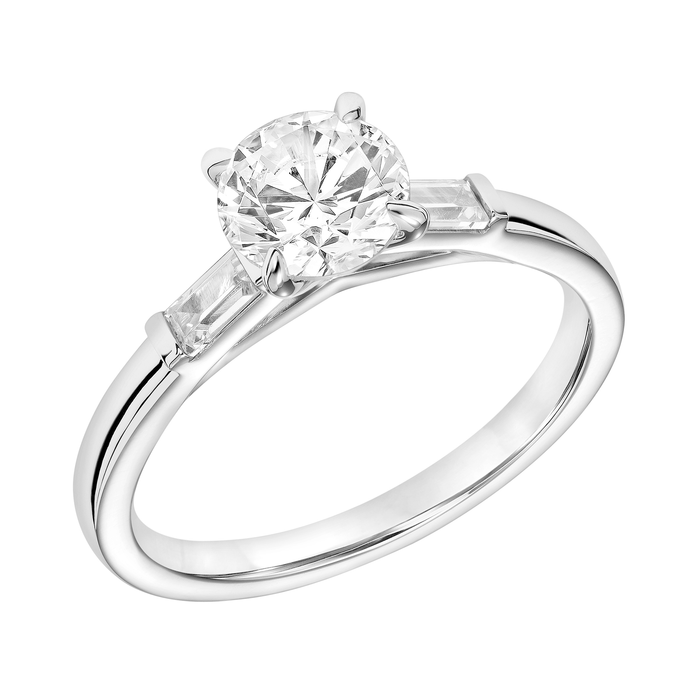 Classic 3-Stone Engagement Ring