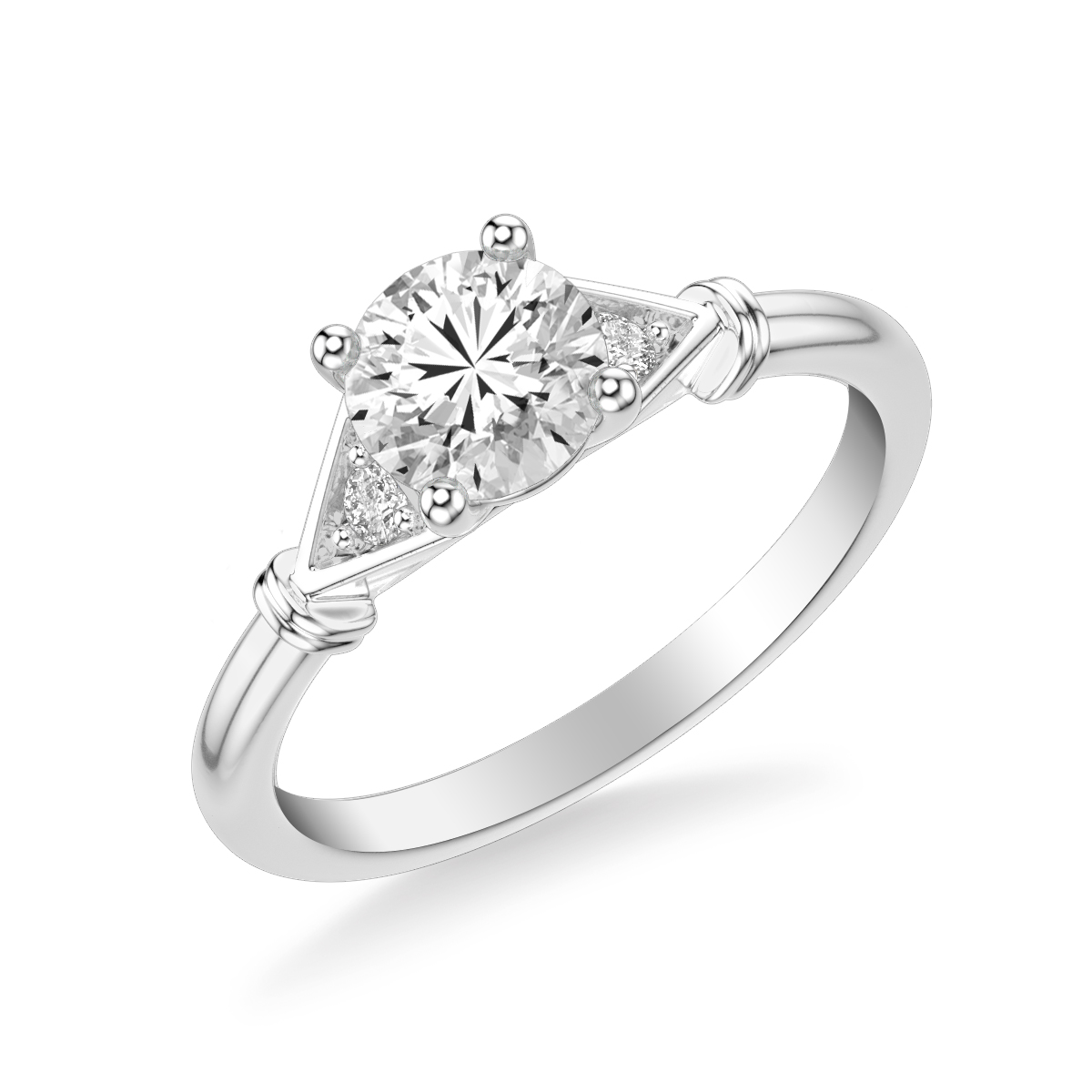 Contemporary Engagement Ring