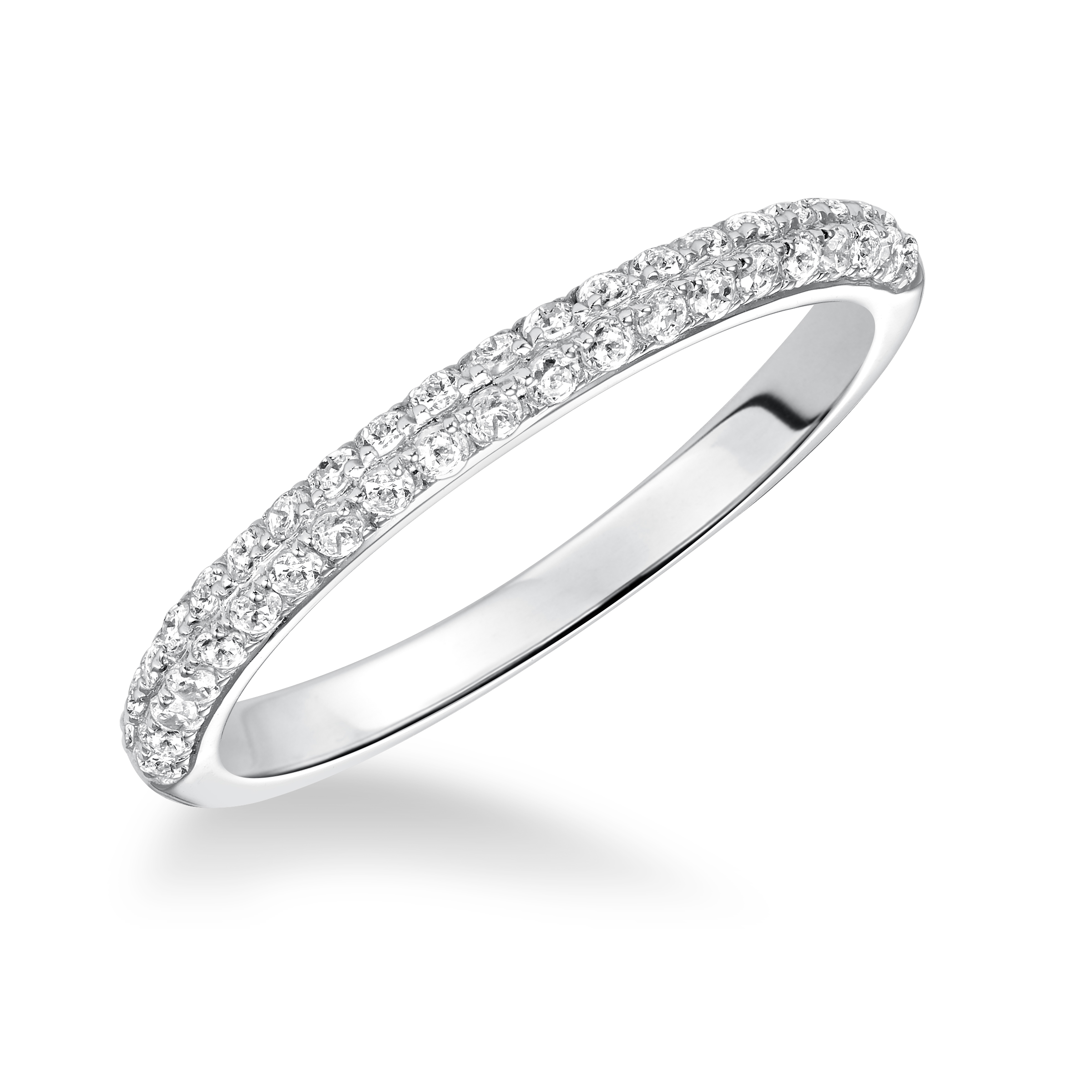 Diamond Pave Wedding band