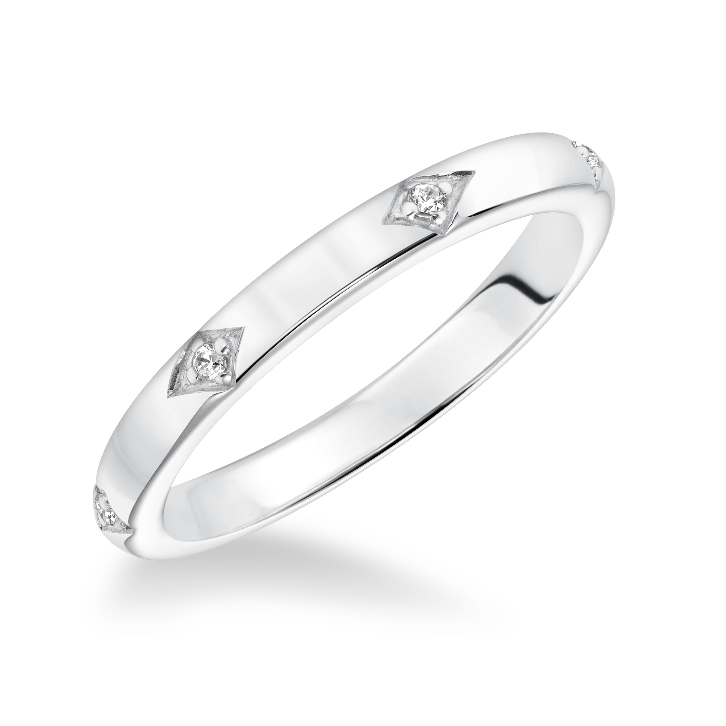 Diamond Wedding Band