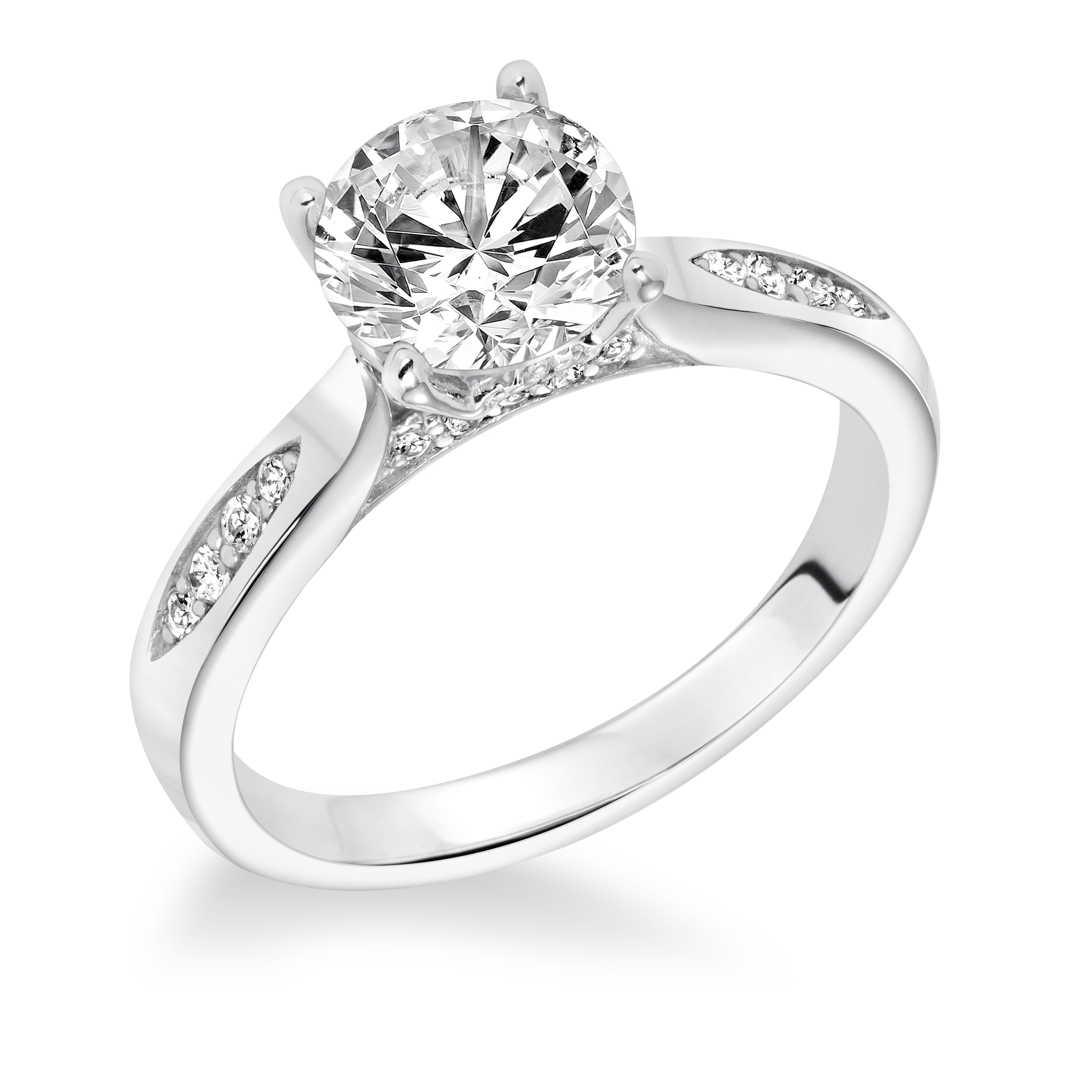 Prong Set Engagement Ring
