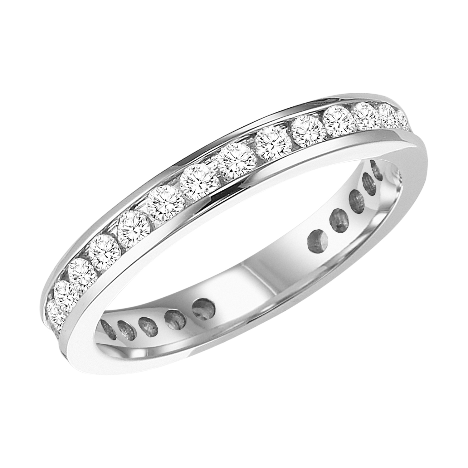 Classic Eternity Diamond Anniversary Band