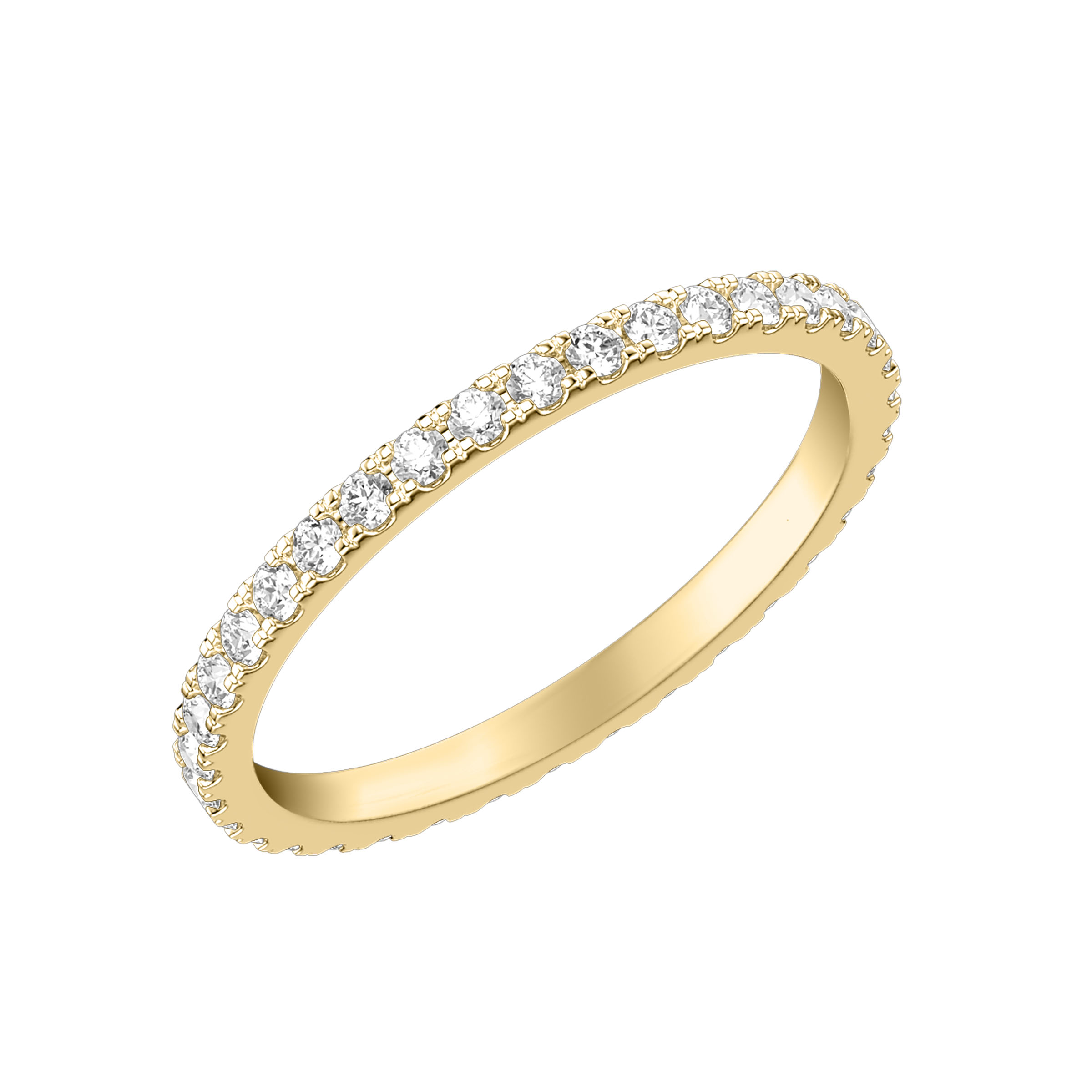 Classic Diamond Anniversary Band