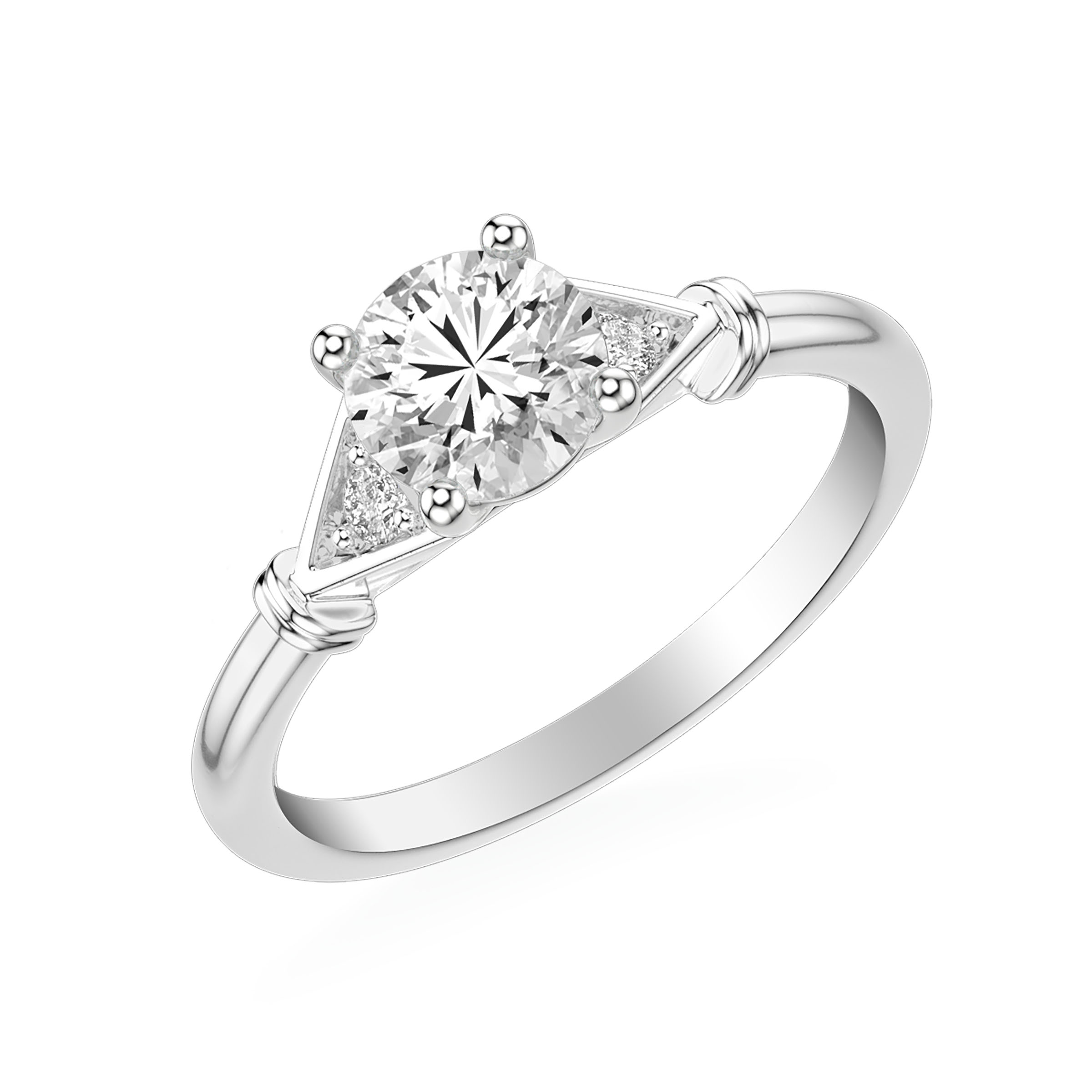 Contemporary Engagement Ring