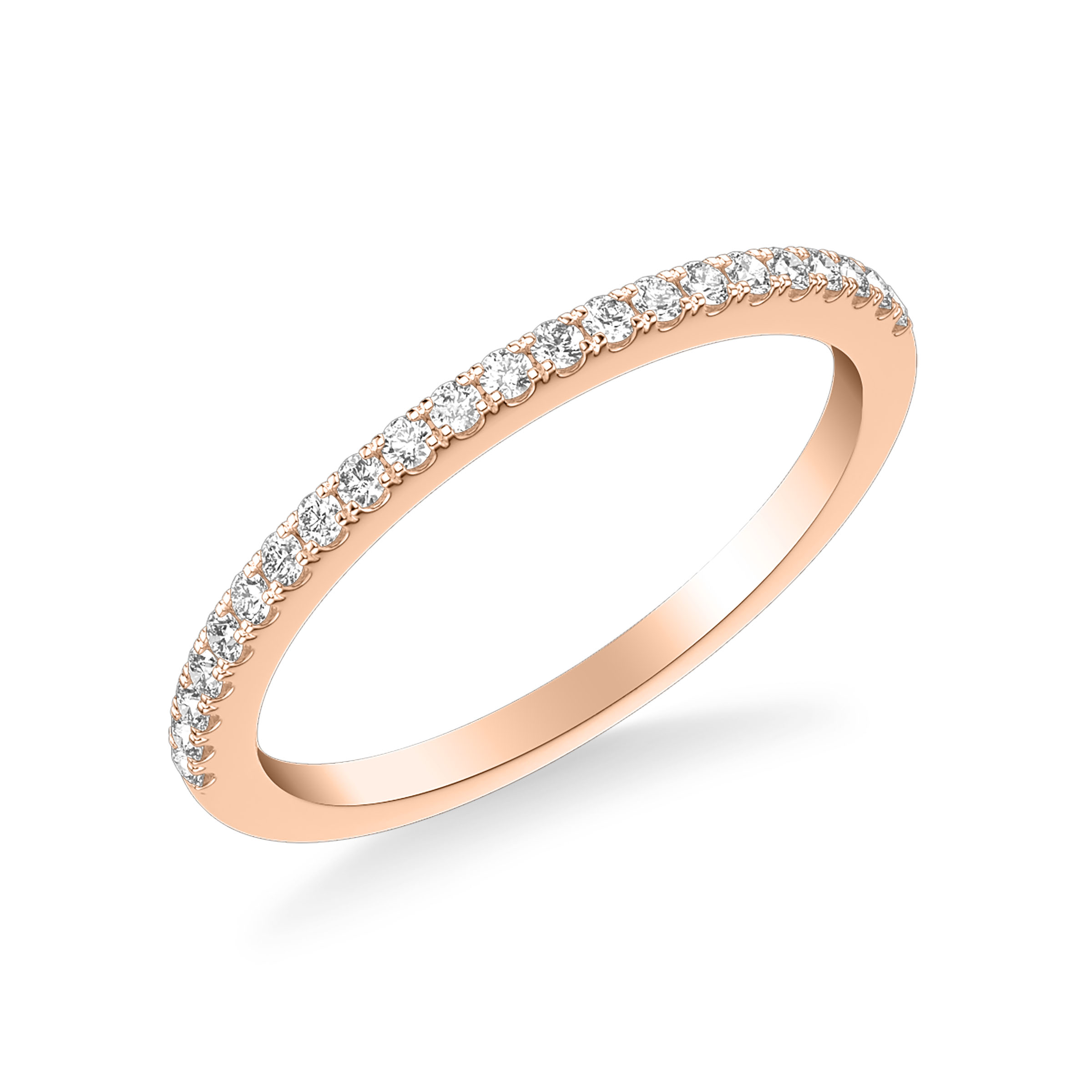 Contemporary Diamond Wedding Band
