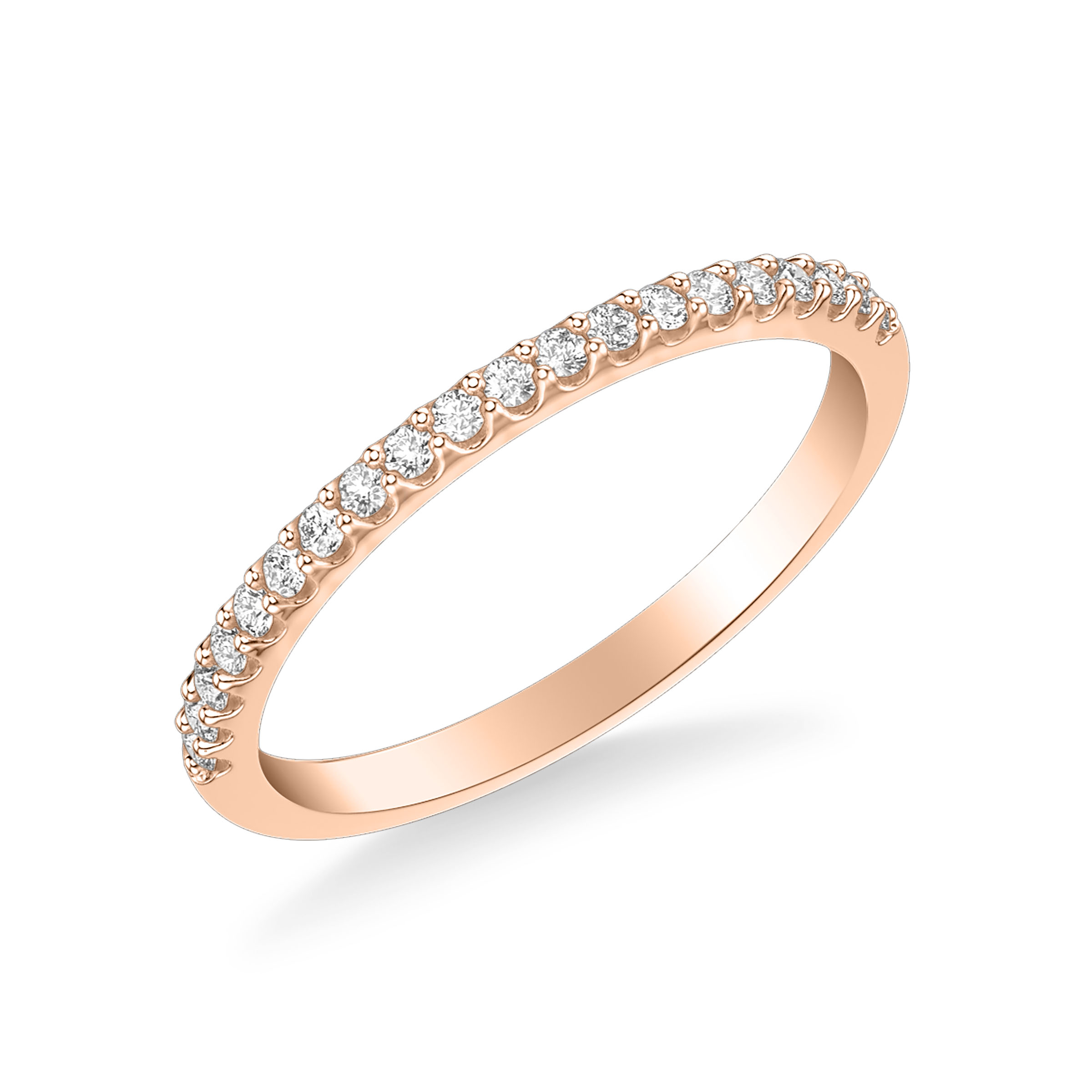 Contemporary Diamond Wedding Band