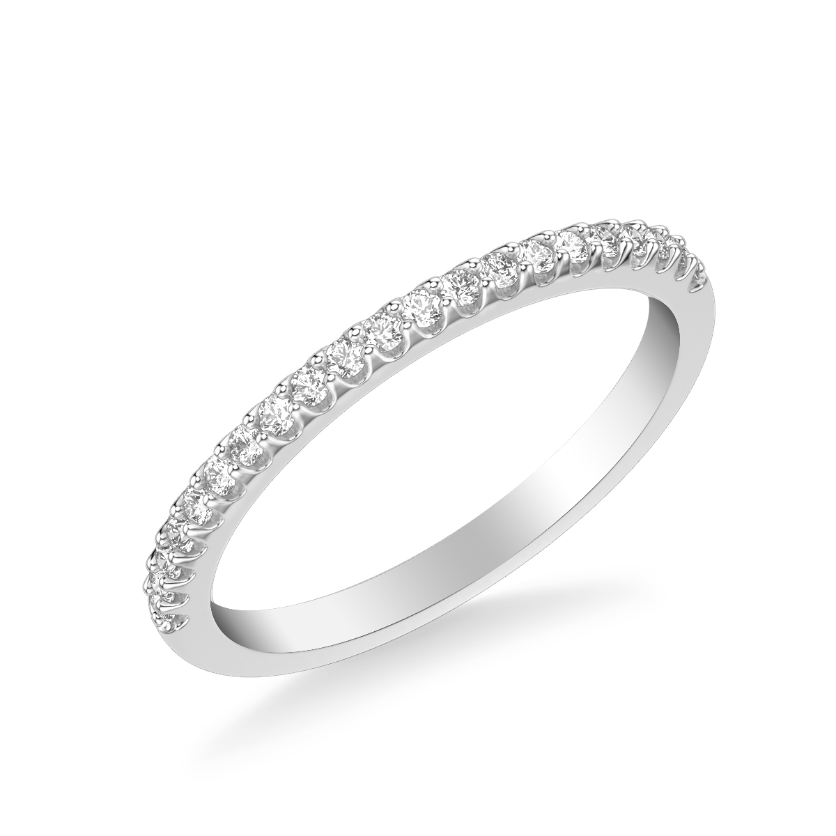 classic Diamond Wedding Band