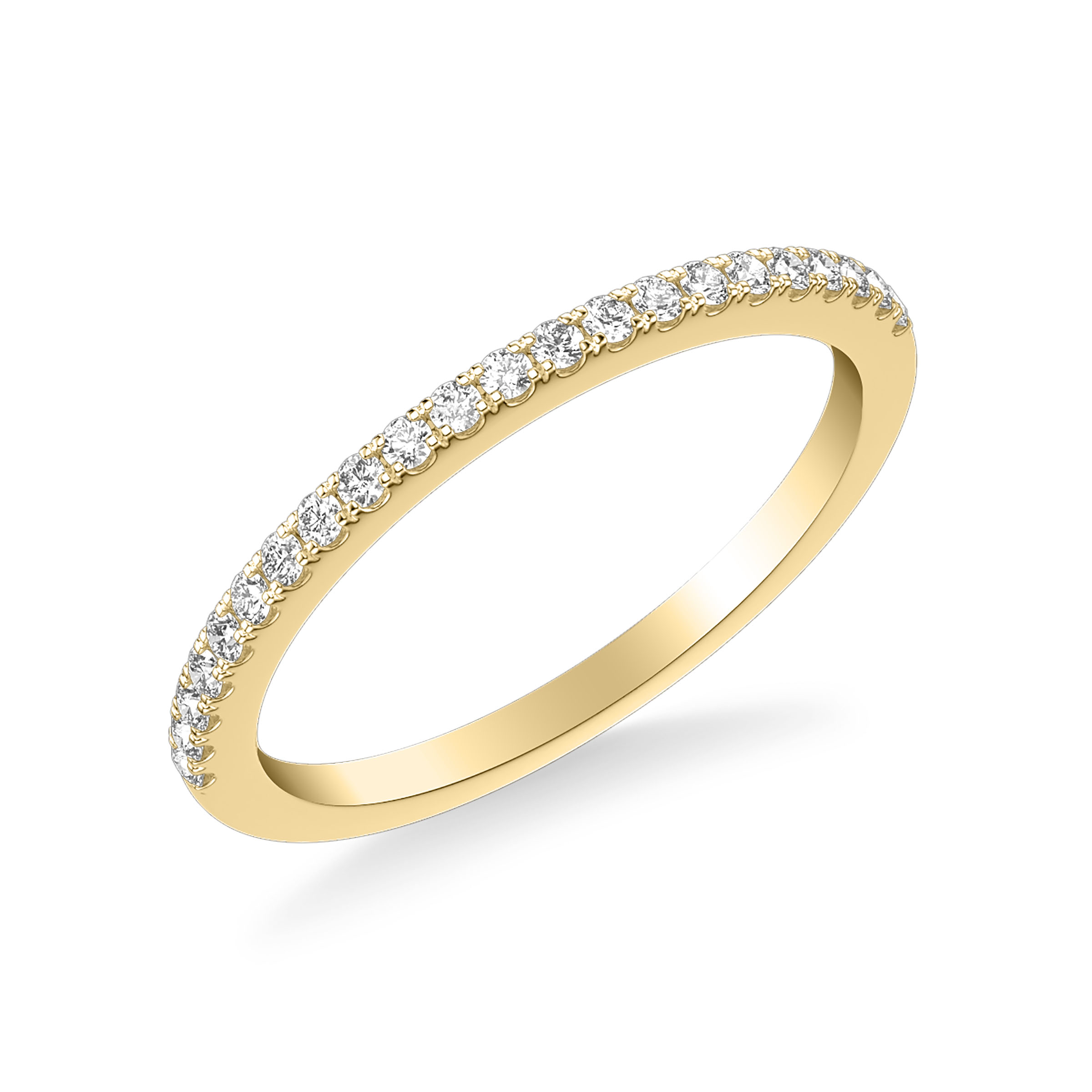classic Diamond Wedding Band