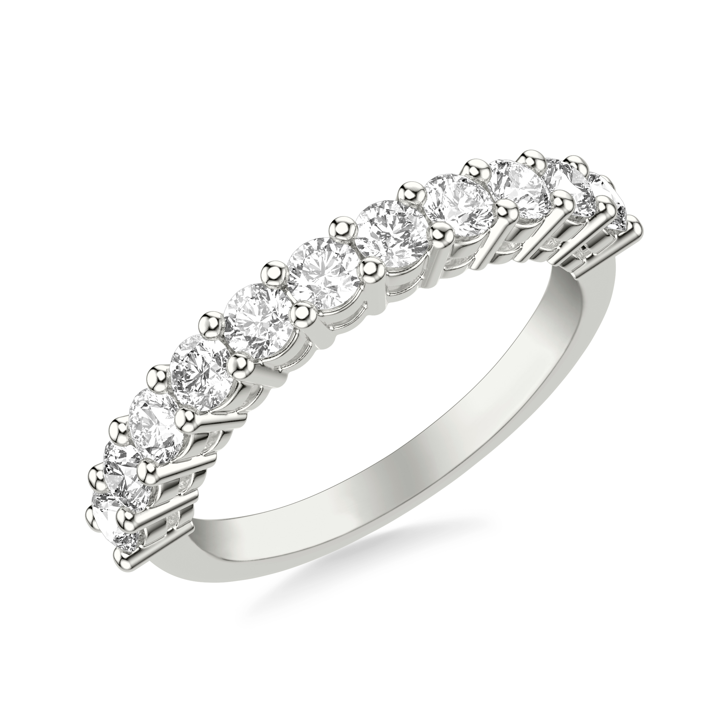 Classic 11-Stone 2 CTW Diamond Anniversary Band