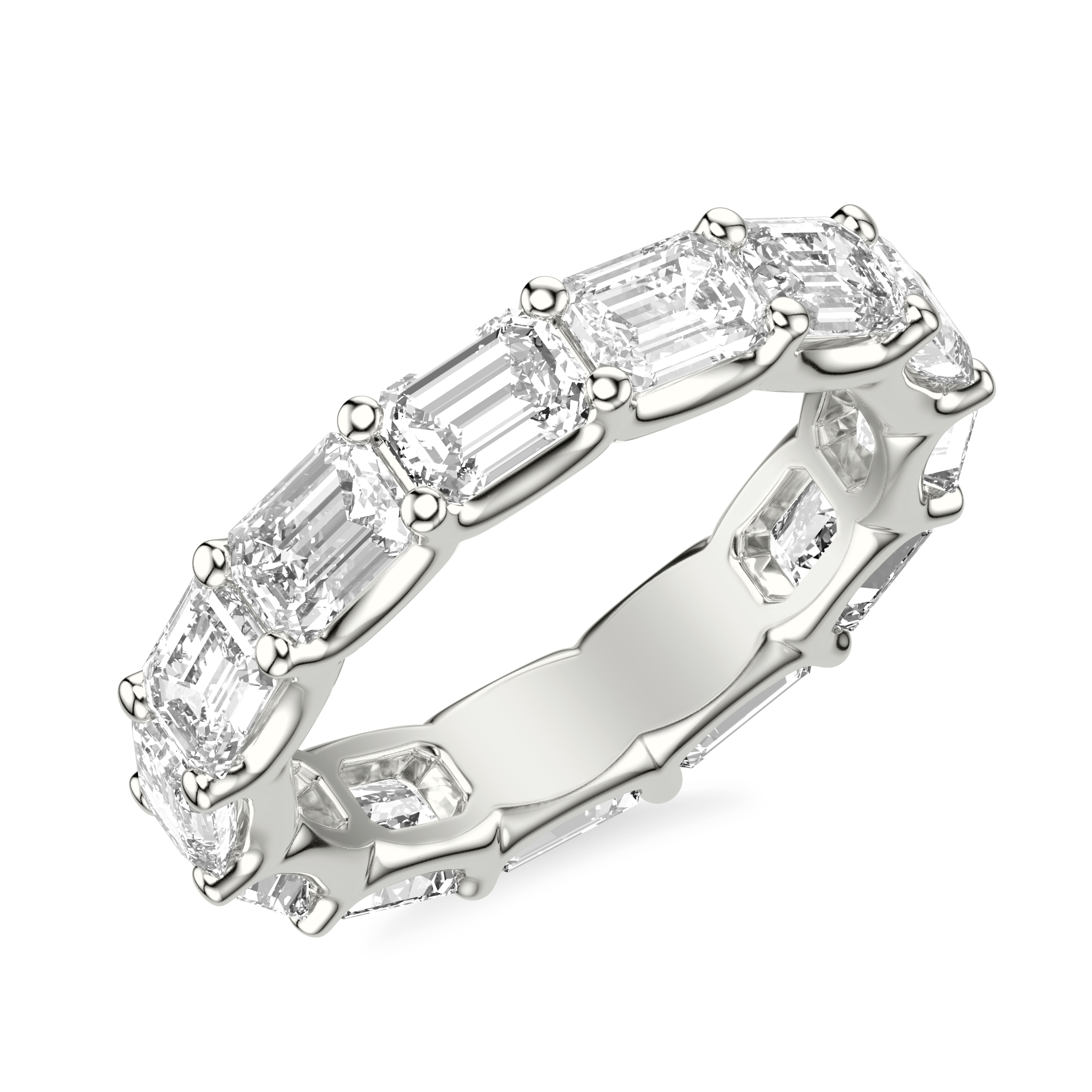 Lab Diamond Anniversary Band