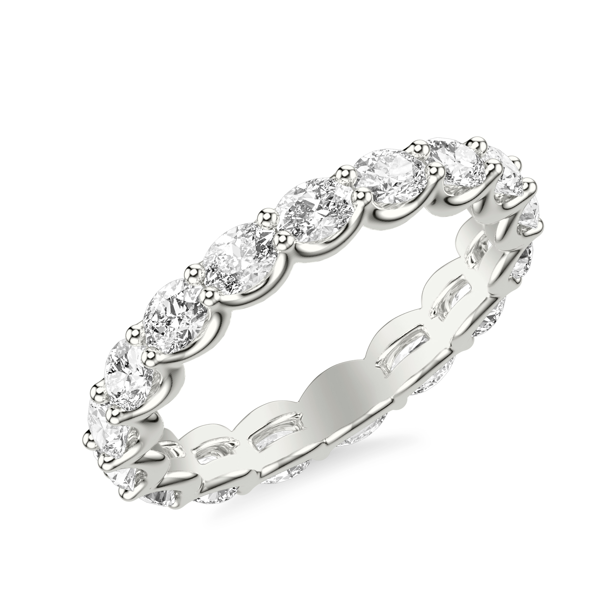 Lab Diamond Wedding Band