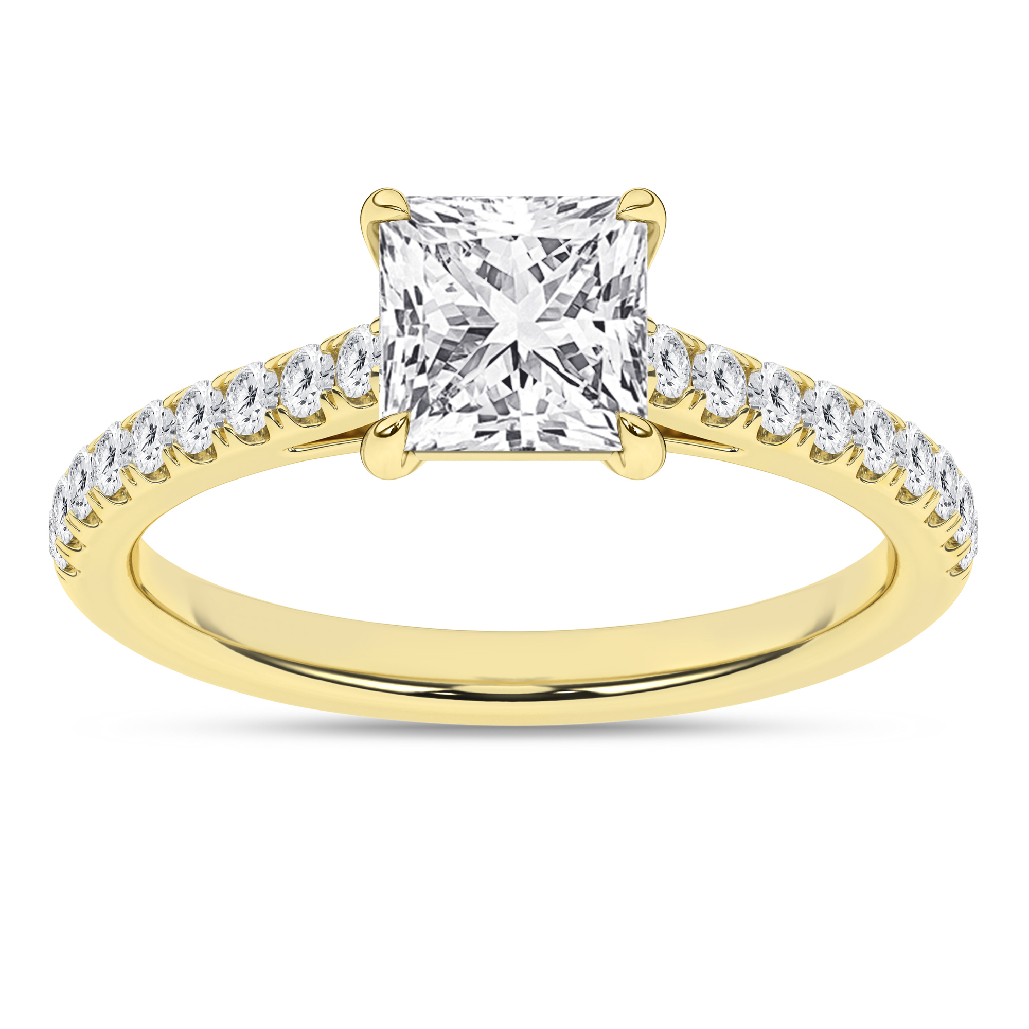 Classic Engagement Ring (Princess)