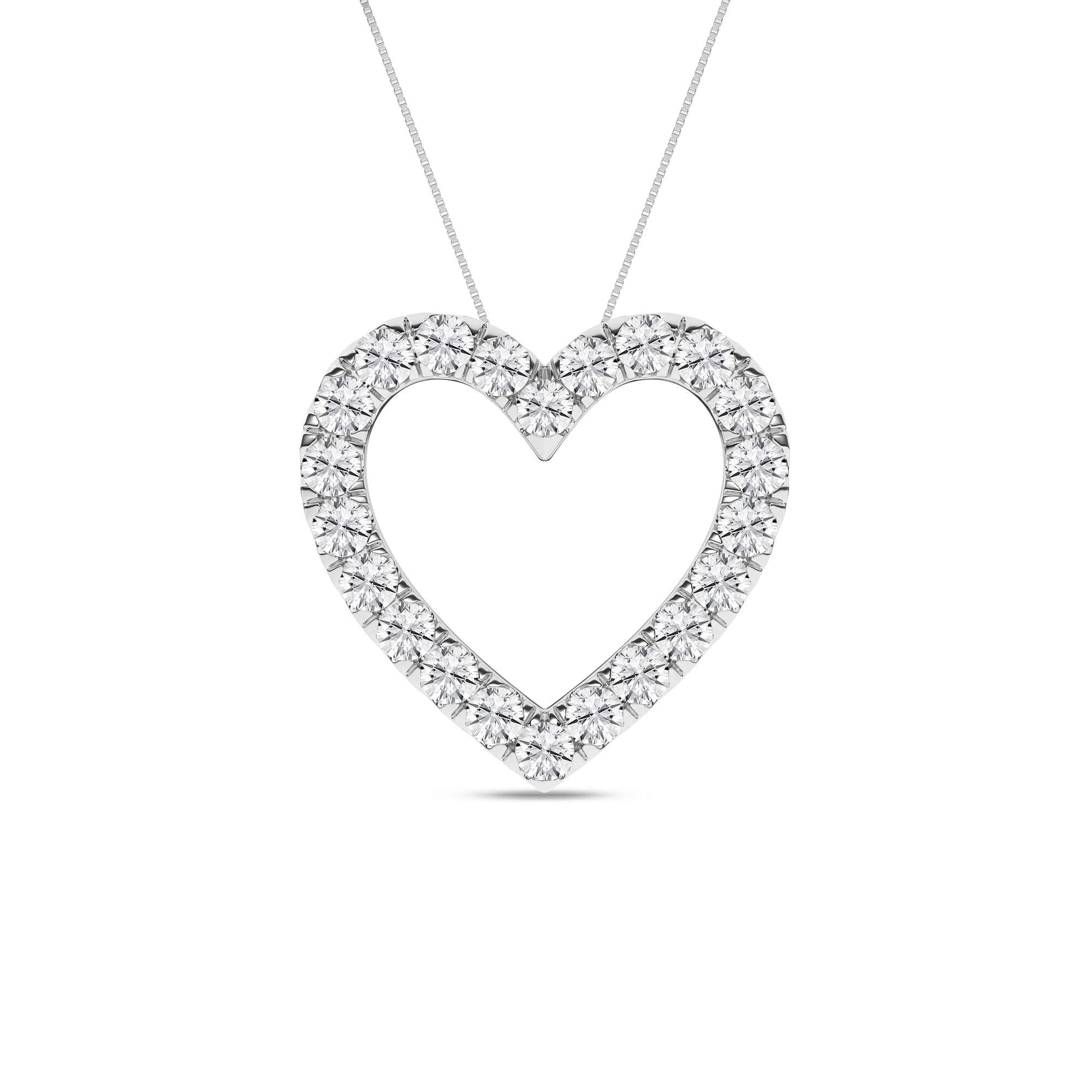 1ct. Diamond Heart Pendant